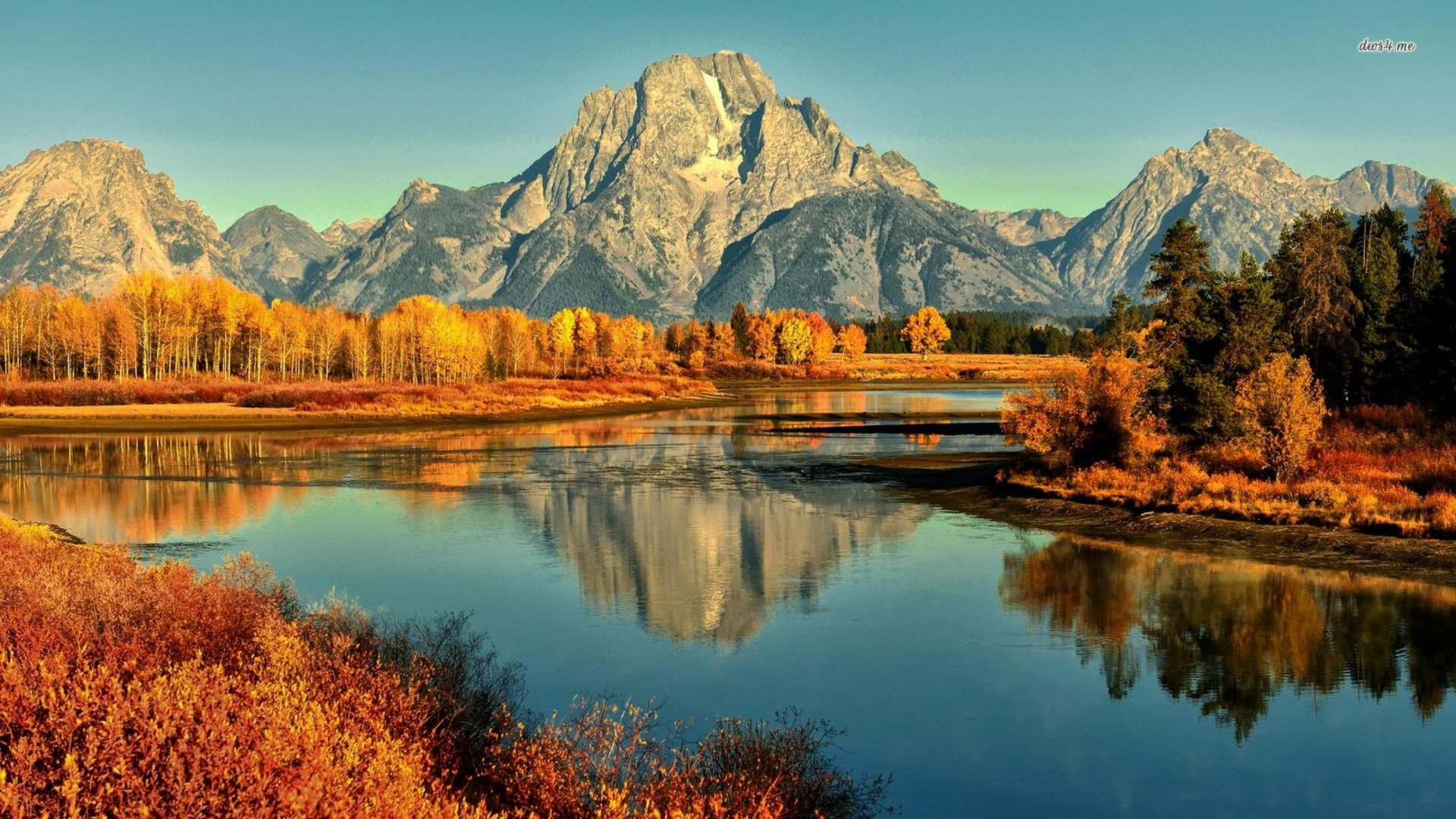 Lake Surrounded by Trees and Mountains During Daytime. Wallpaper in 1920x1080 Resolution