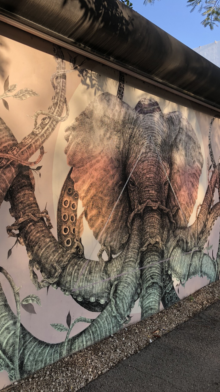 Art, L'art de la Rue, Graffiti, Fresque, Peinture. Wallpaper in 750x1334 Resolution