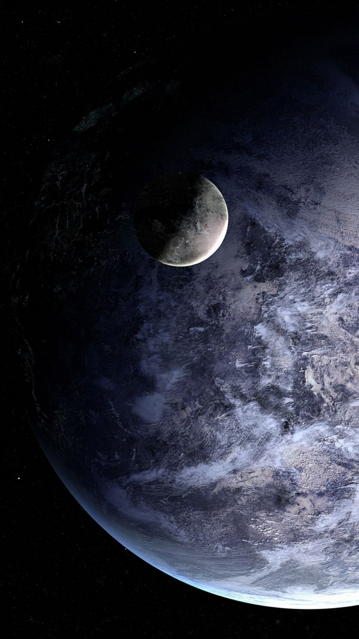 Smartphone, Téléphone, Atmosphère, Objet Astronomique, Minuit. Wallpaper in 720x1280 Resolution