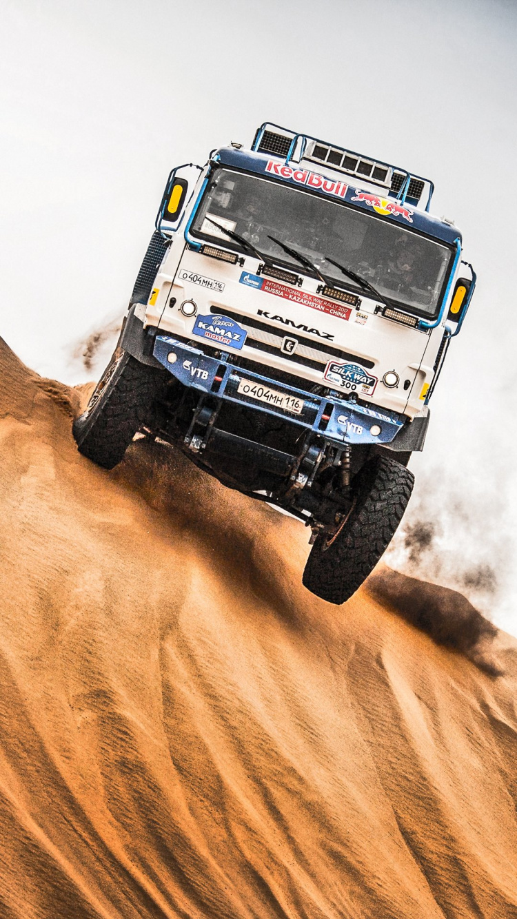 Coche, Kamaz, Kamaz Master, Neumatico, Rueda. Wallpaper in 750x1334 Resolution