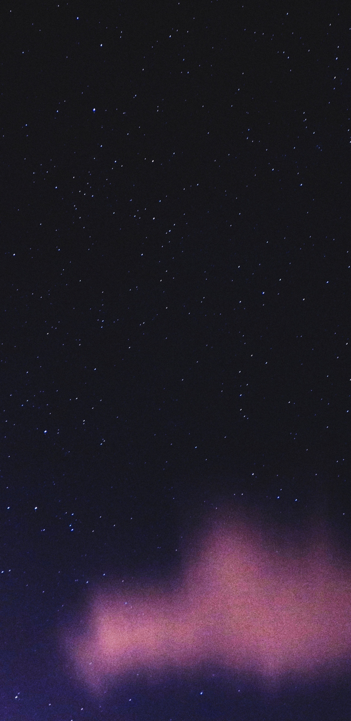 Atmosphäre, Purpur, Nacht, Aurora, Raum. Wallpaper in 1440x2960 Resolution