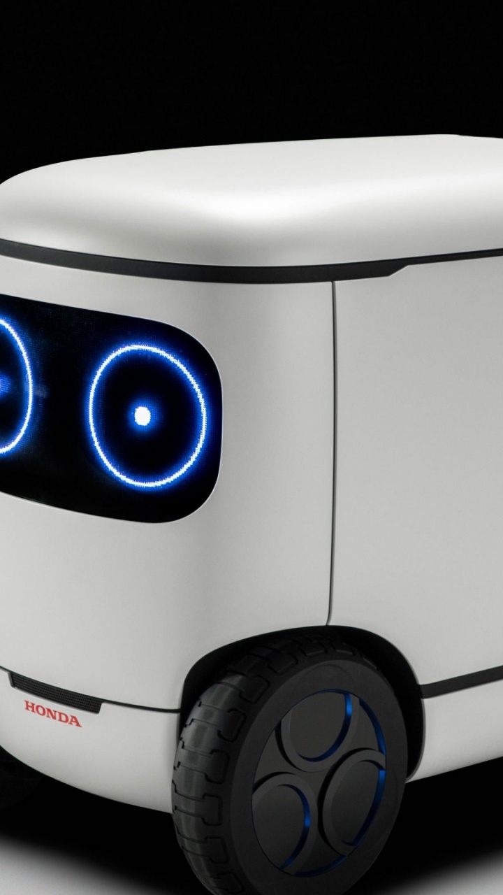 Jouet Robot Blanc et Noir. Wallpaper in 720x1280 Resolution