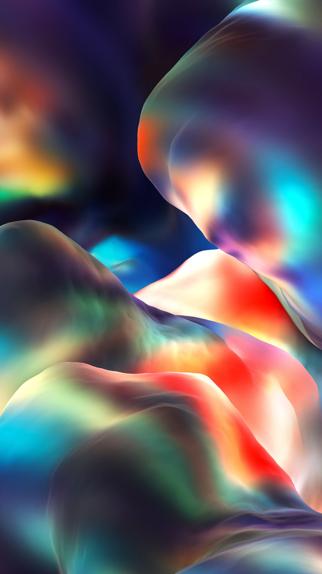Android, Android Nougat, Colorfulness, Water, Liquid. Wallpaper in 1080x1920 Resolution