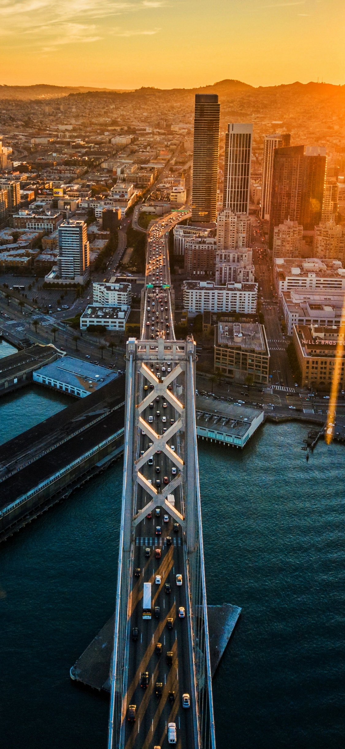 Cityscape, Sor Bakalm, Silicon Valley, Water, Building. Wallpaper in 1125x2436 Resolution