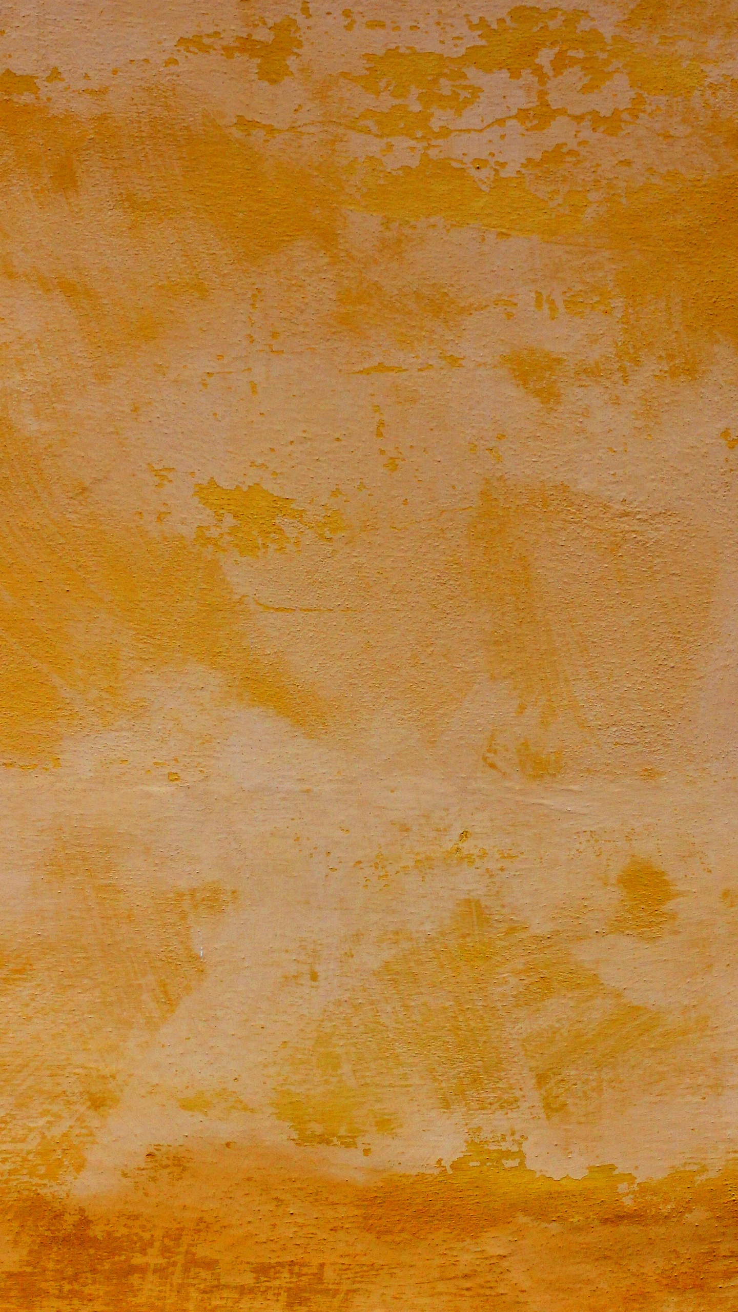 Gelbe Und Braune Abstrakte Malerei. Wallpaper in 1440x2560 Resolution