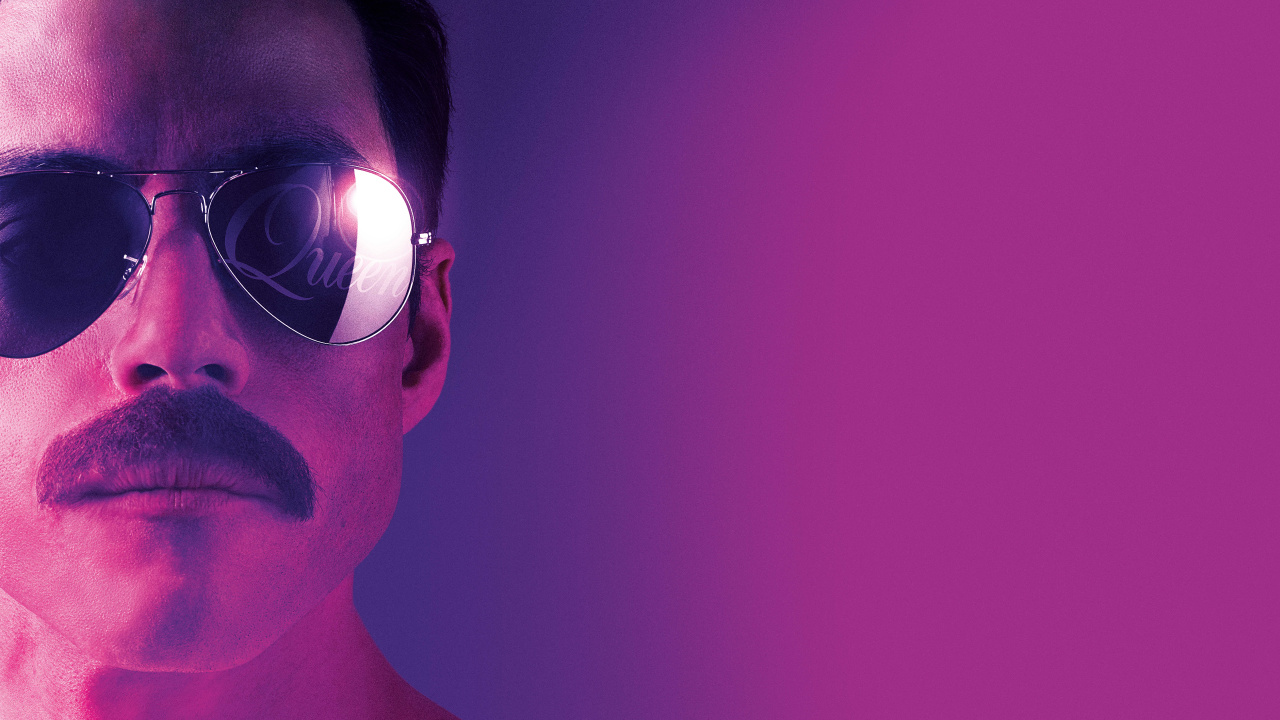 Femme Portant Des Lunettes de Soleil Noires Aux Yeux Violets et Bleus. Wallpaper in 1280x720 Resolution