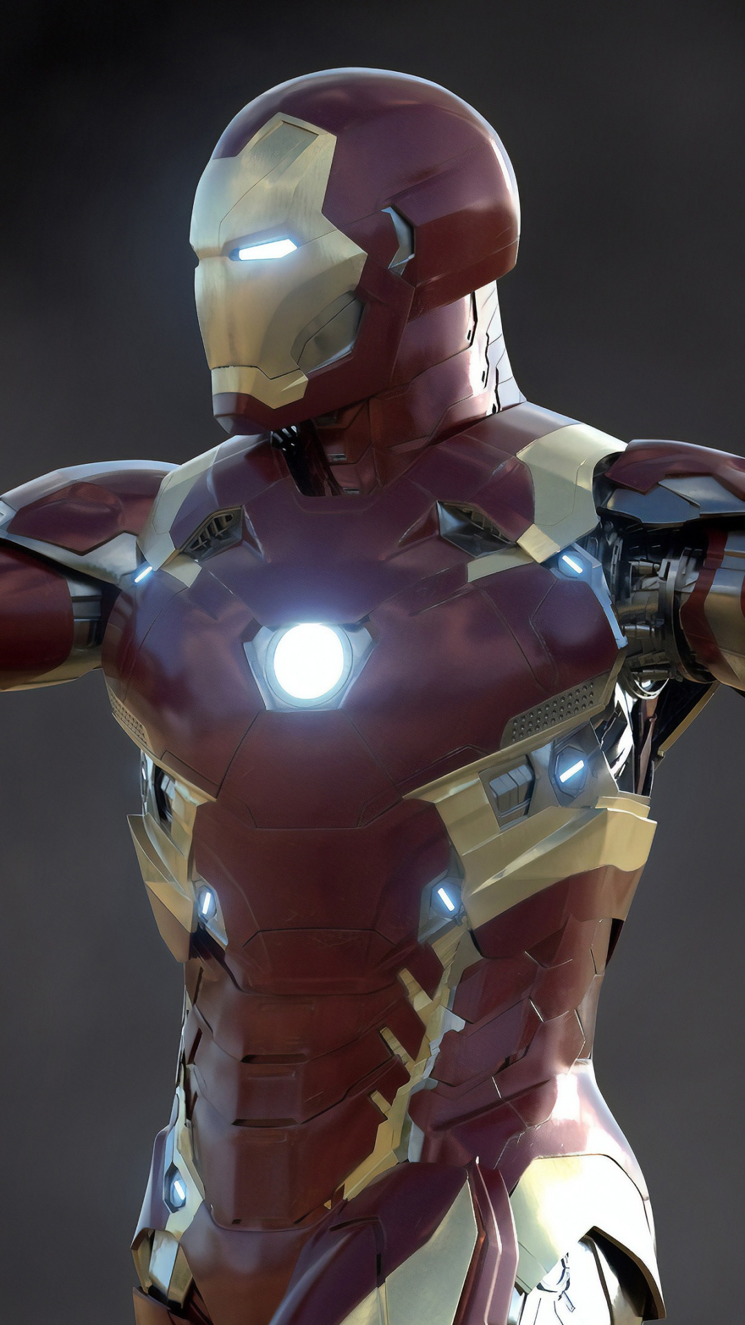 Robot Rouge et or en Photographie Rapprochée. Wallpaper in 1080x1920 Resolution