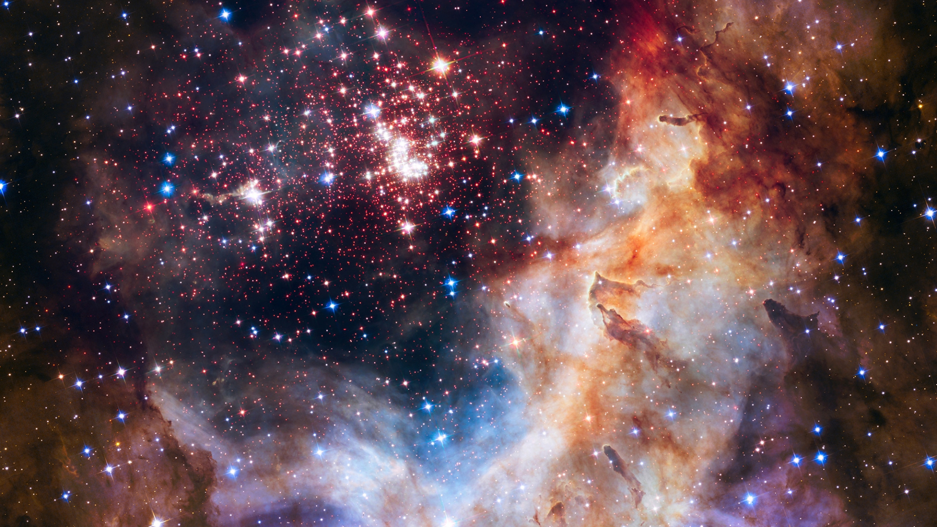 Westlund 2, Pilares de la Creación, la Astronomía, Universo, Estrella. Wallpaper in 1920x1080 Resolution