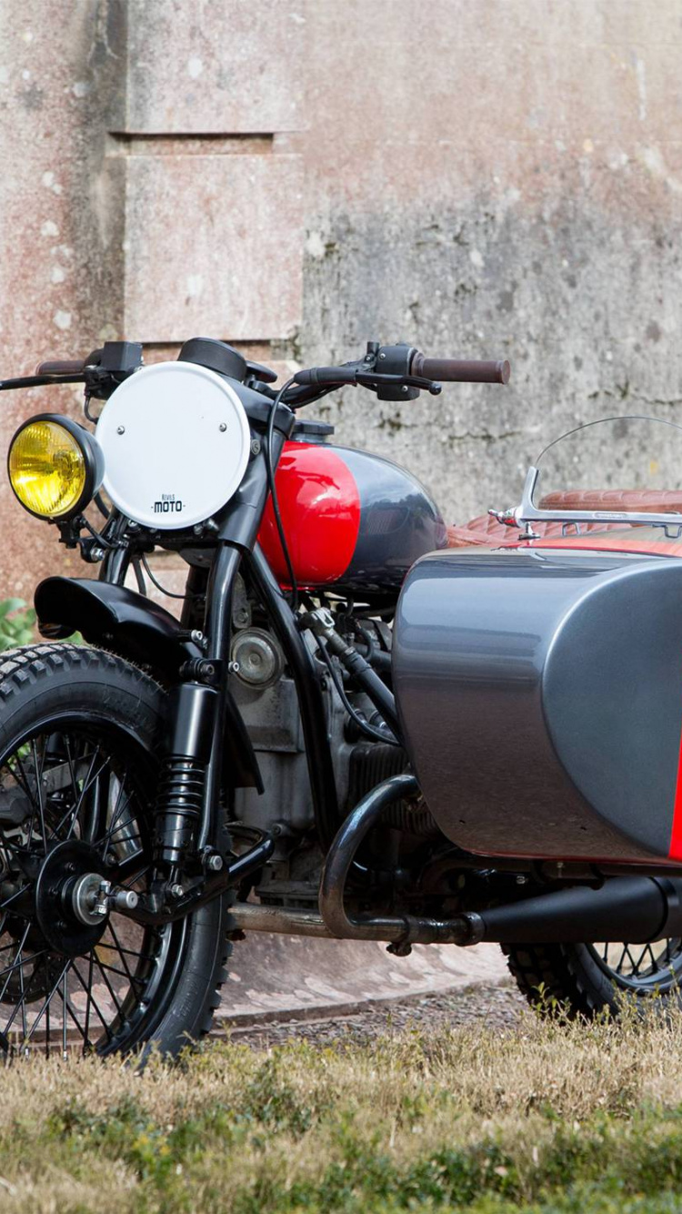 IMZ-乌拉尔, 三轮, 经典的, 复古的车, 古董车 壁纸 750x1334 允许