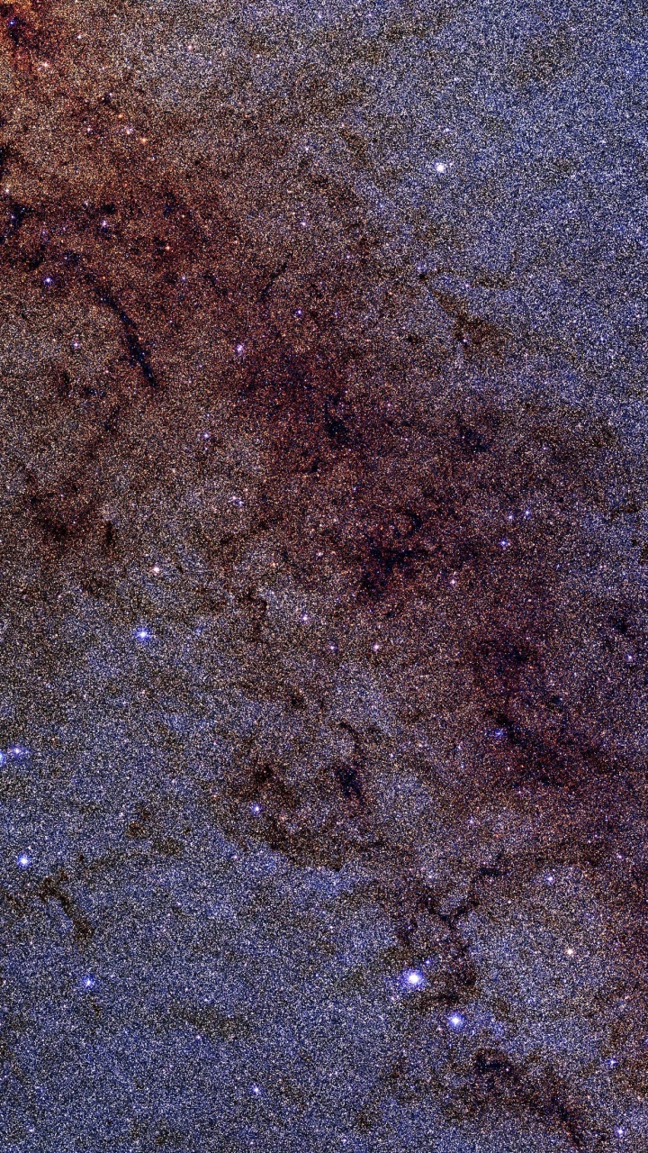 银河系, 宇宙, 明星, 棕色, 沥青 壁纸 720x1280 允许