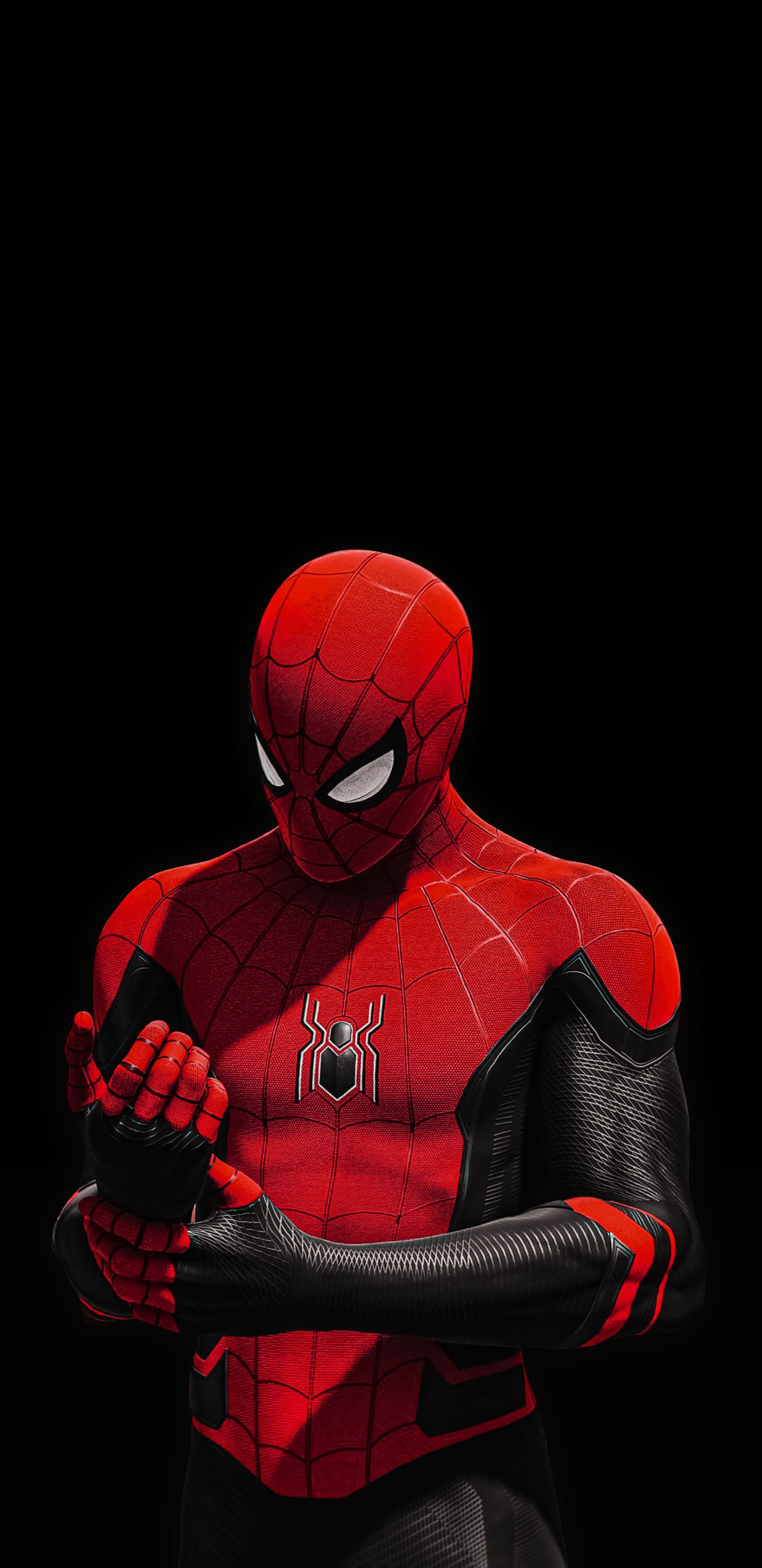 Spider-man, Marvels Spider-Man, Manga, Arte, Figura de Acción. Wallpaper in 1440x2960 Resolution