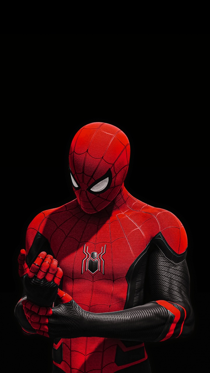 Spider-man, Marvels Spider-Man, Sleeve, Art, Action Figure. Wallpaper in 720x1280 Resolution