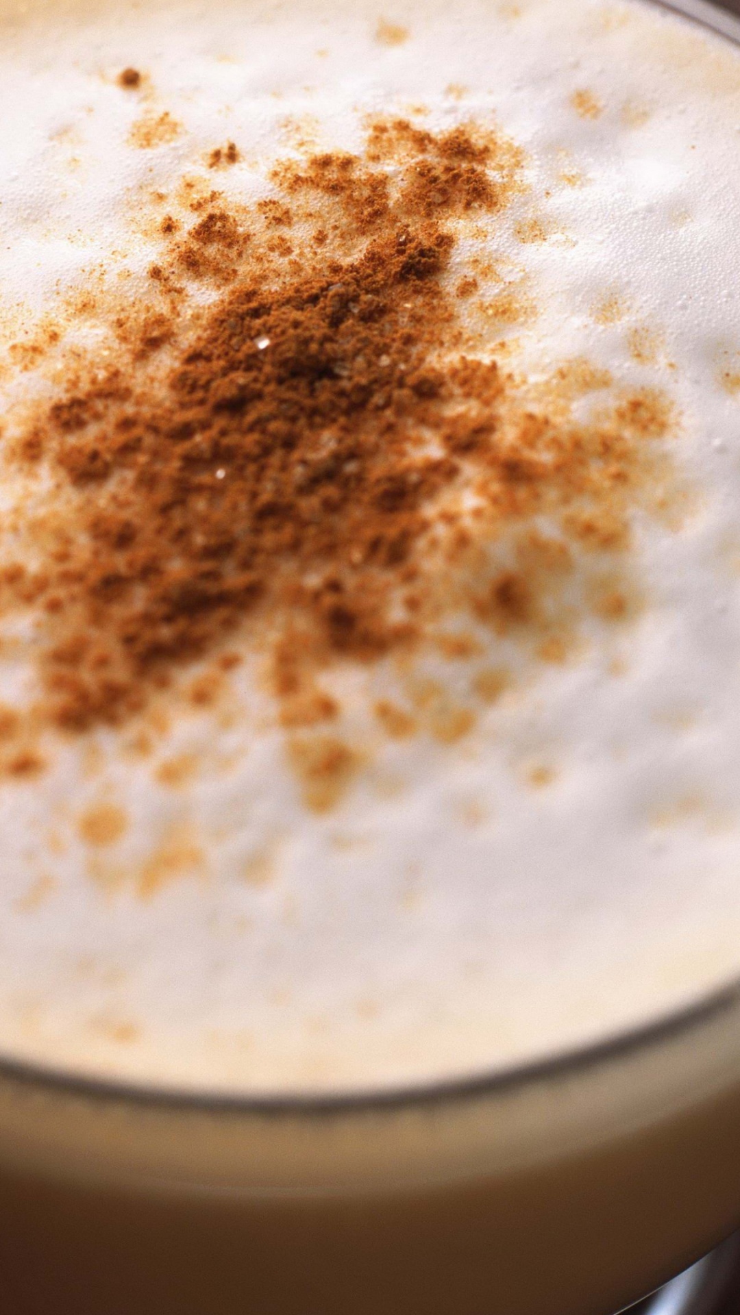 Liquide Blanc Dans Une Tasse en Céramique Noire. Wallpaper in 1080x1920 Resolution