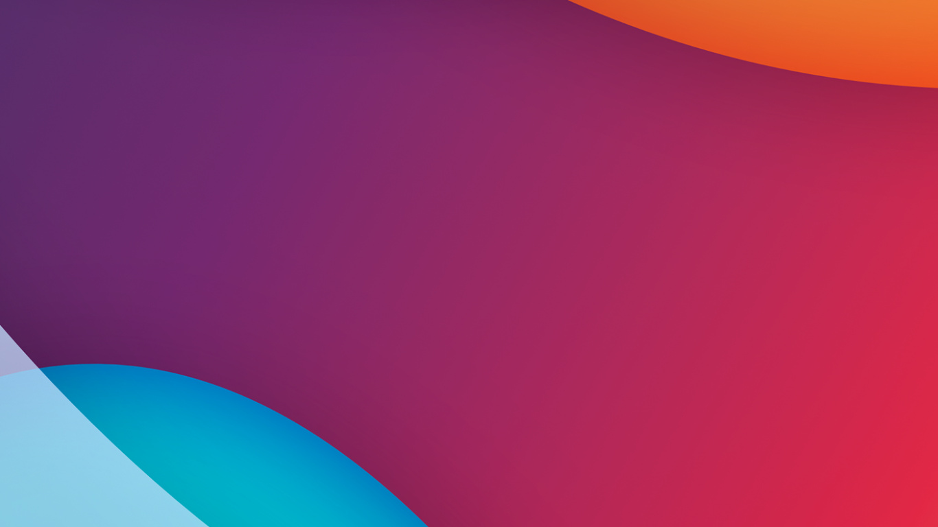 Orange, Äpfeln, Ios, Pink, Veilchen. Wallpaper in 1366x768 Resolution