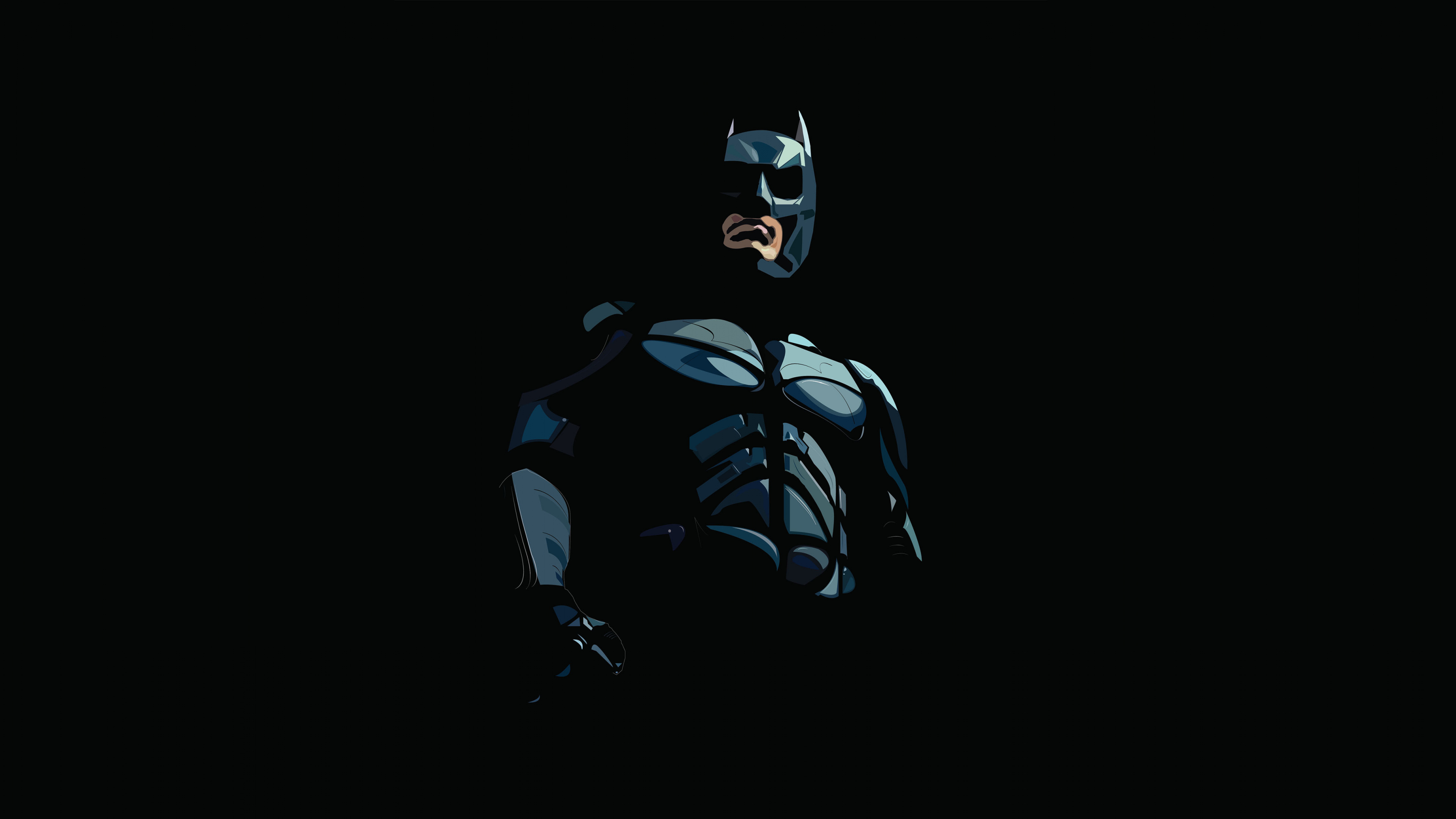 蝙蝠侠, Dc漫画, 图形设计, 画家, 虚构的人物 壁纸 3840x2160 允许