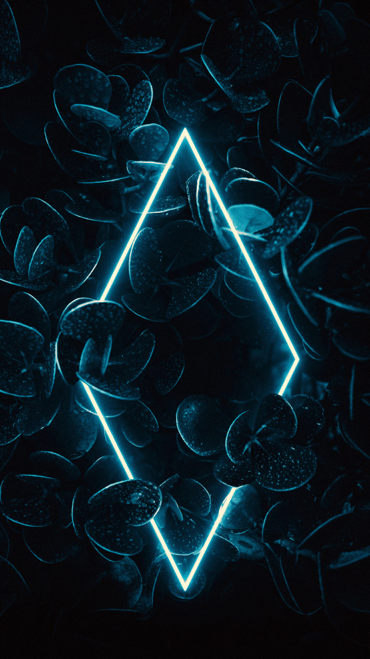 Art Fractal, Eau, Azure, Art, Aqua. Wallpaper in 750x1334 Resolution