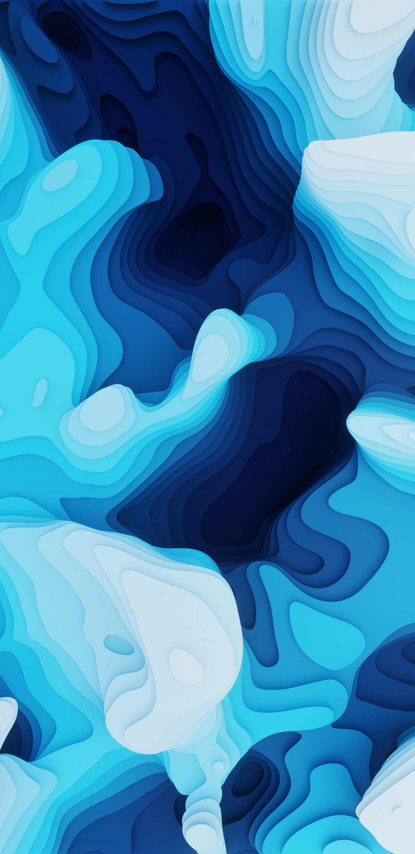 Design, Illustration, Light, Azure, Art. Wallpaper in 1440x2960 Resolution
