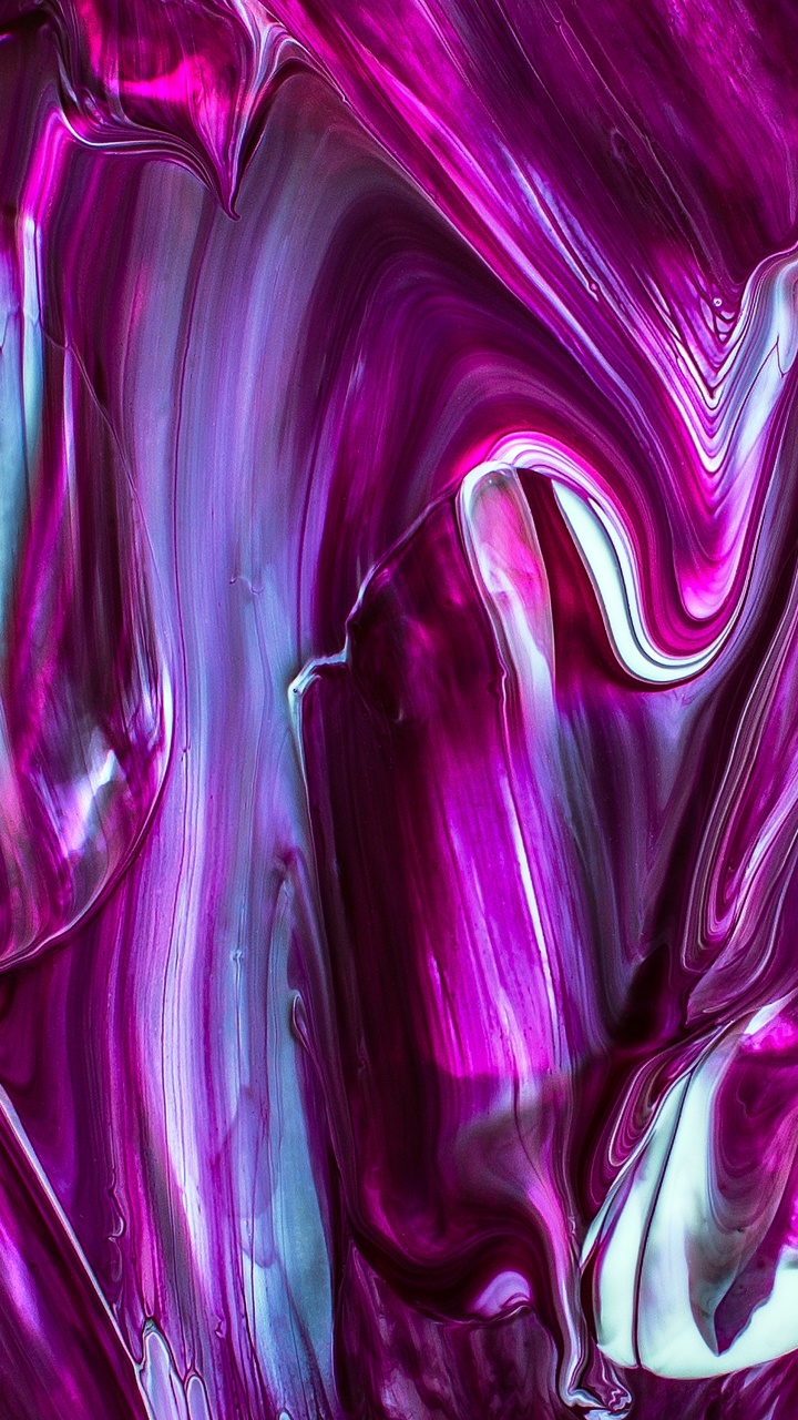 Purple and White Abstract Painting. Wallpaper in 720x1280 Resolution