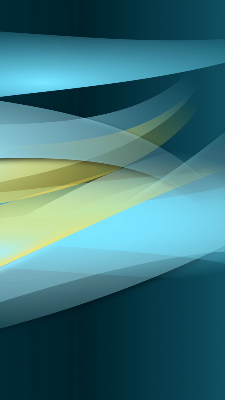 Pintura Abstracta Azul y Blanca. Wallpaper in 750x1334 Resolution