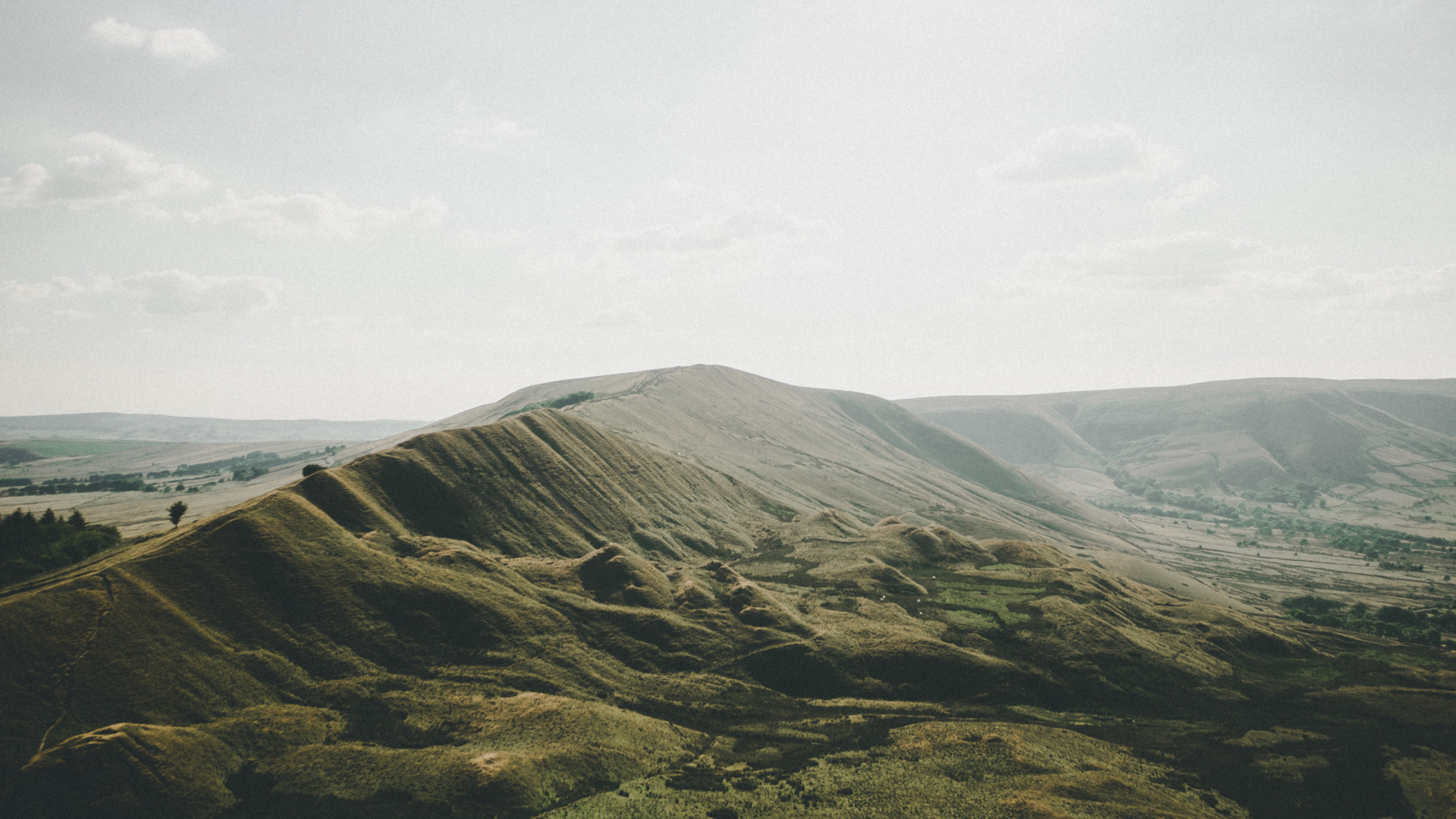 Grassland, Steppe, Atmosphere, Cloud, Plant. Wallpaper in 1920x1080 Resolution