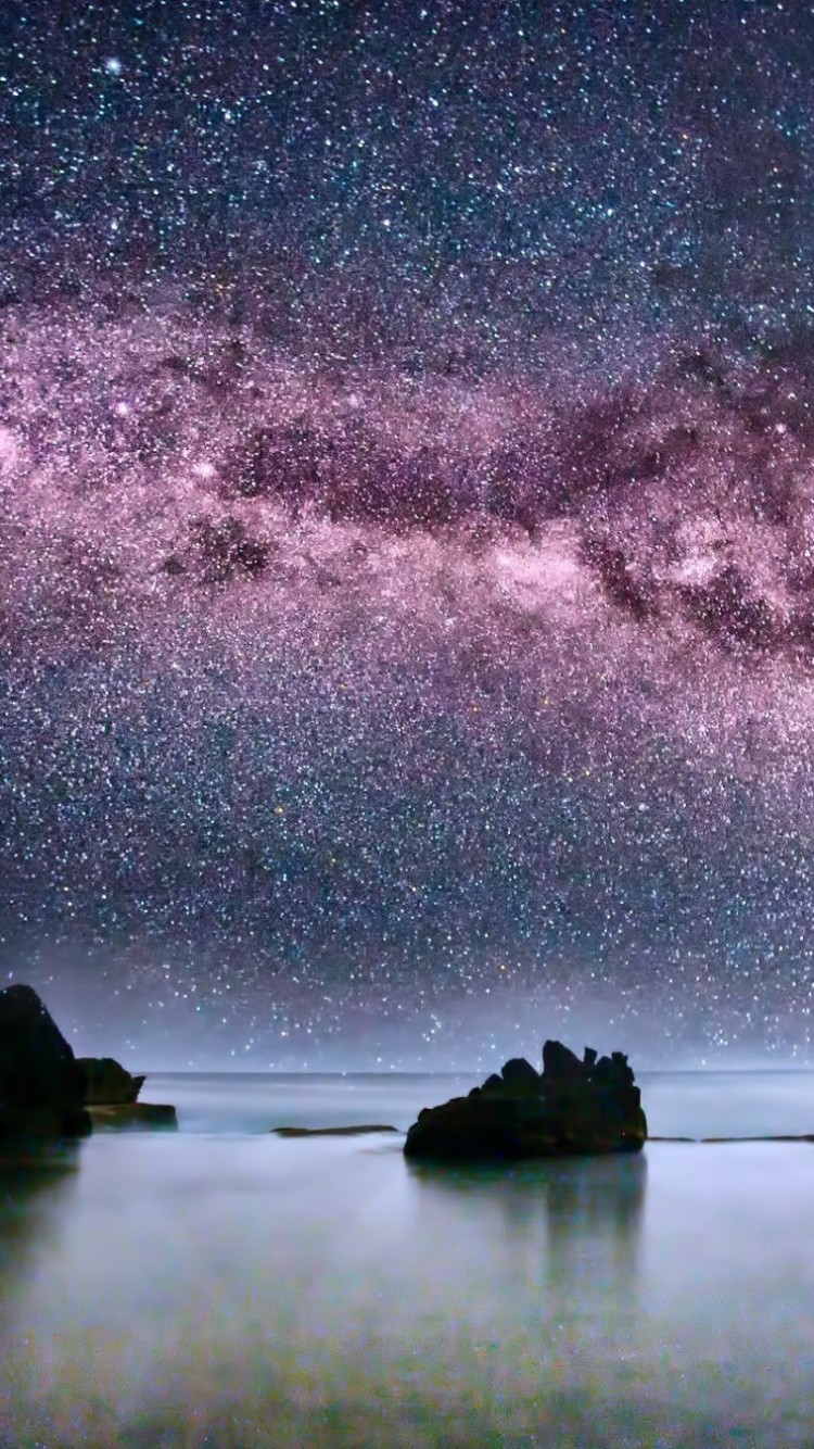 银河系, 性质, 气氛, 天文学对象, 明星 壁纸 750x1334 允许