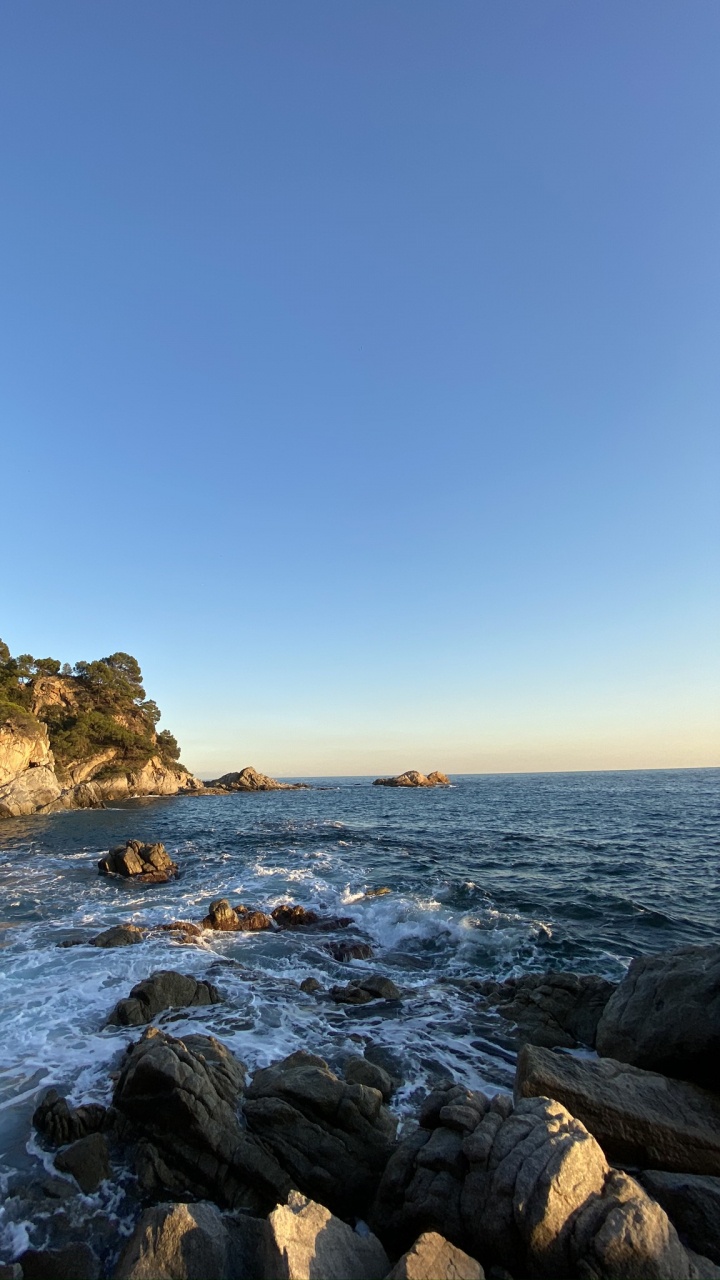 大海, 海岸, 海角, 岬, 科学 壁纸 720x1280 允许