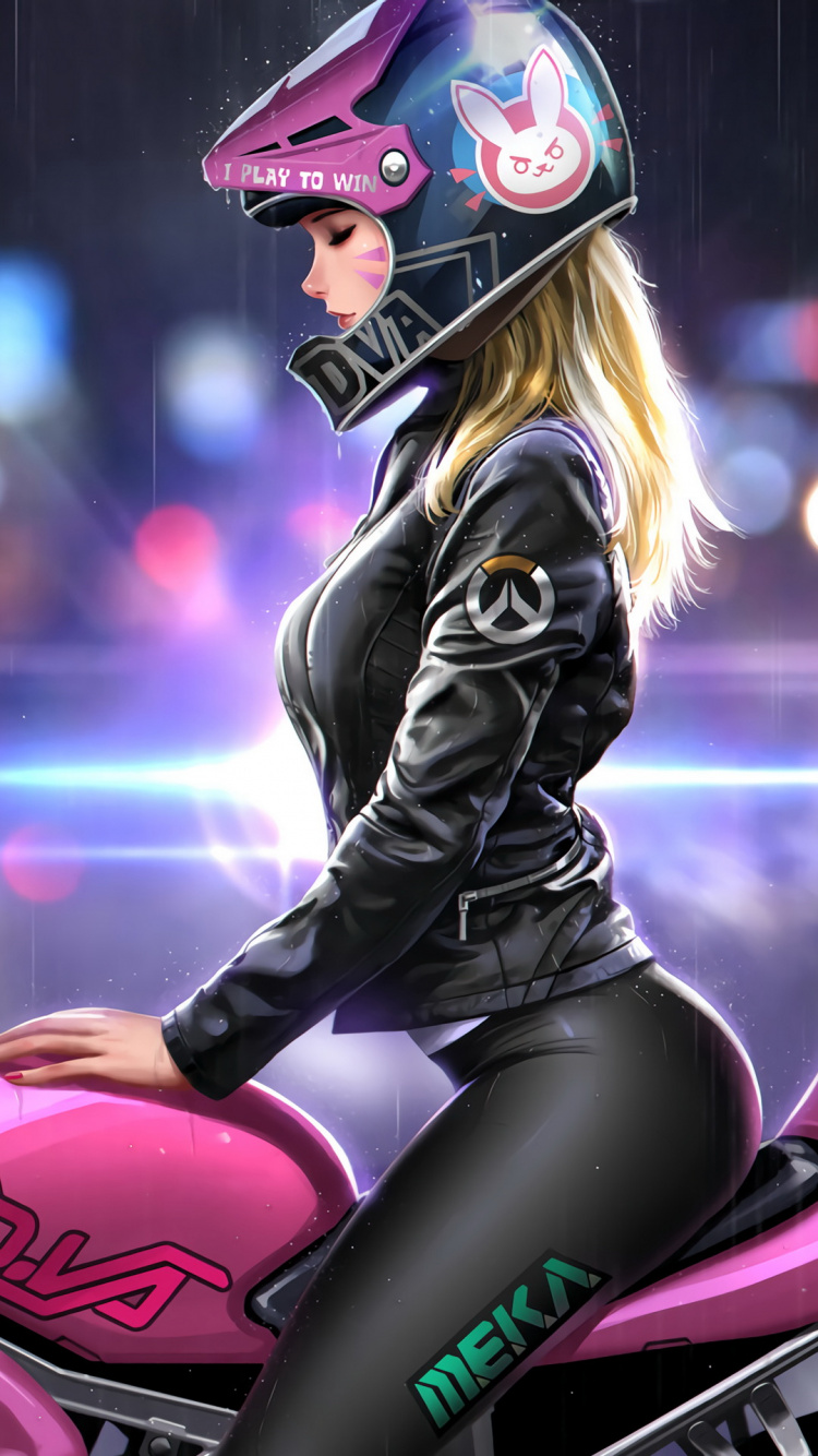 Displate Overwatch, Overwatch, Overwatch 2, Tracer, Kann. Wallpaper in 750x1334 Resolution