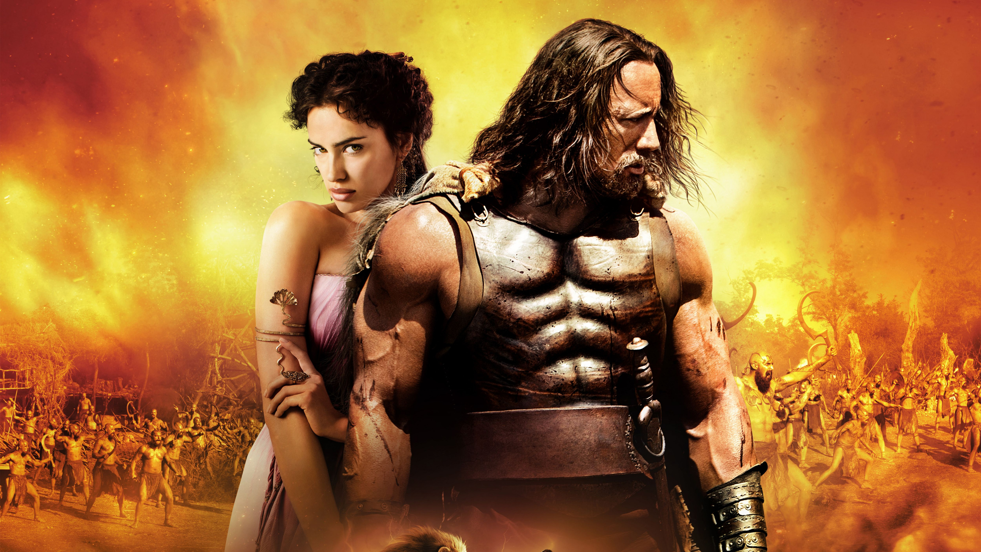 德韦恩*约翰逊, 大力士, 电影, 艺术, 两千四 壁纸 3840x2160 允许