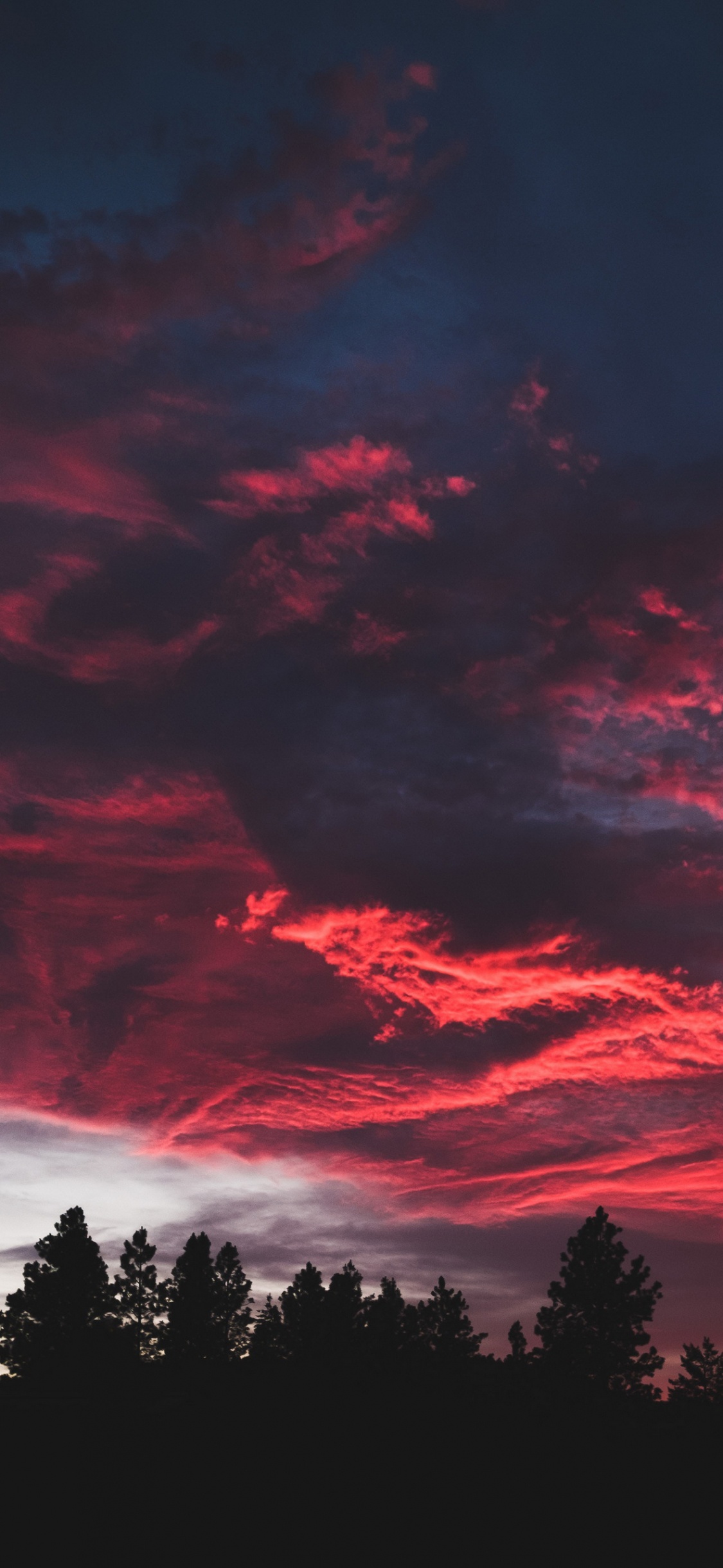 Cloud, Sunset, Cumulus, Nature, Atmosphere. Wallpaper in 1125x2436 Resolution