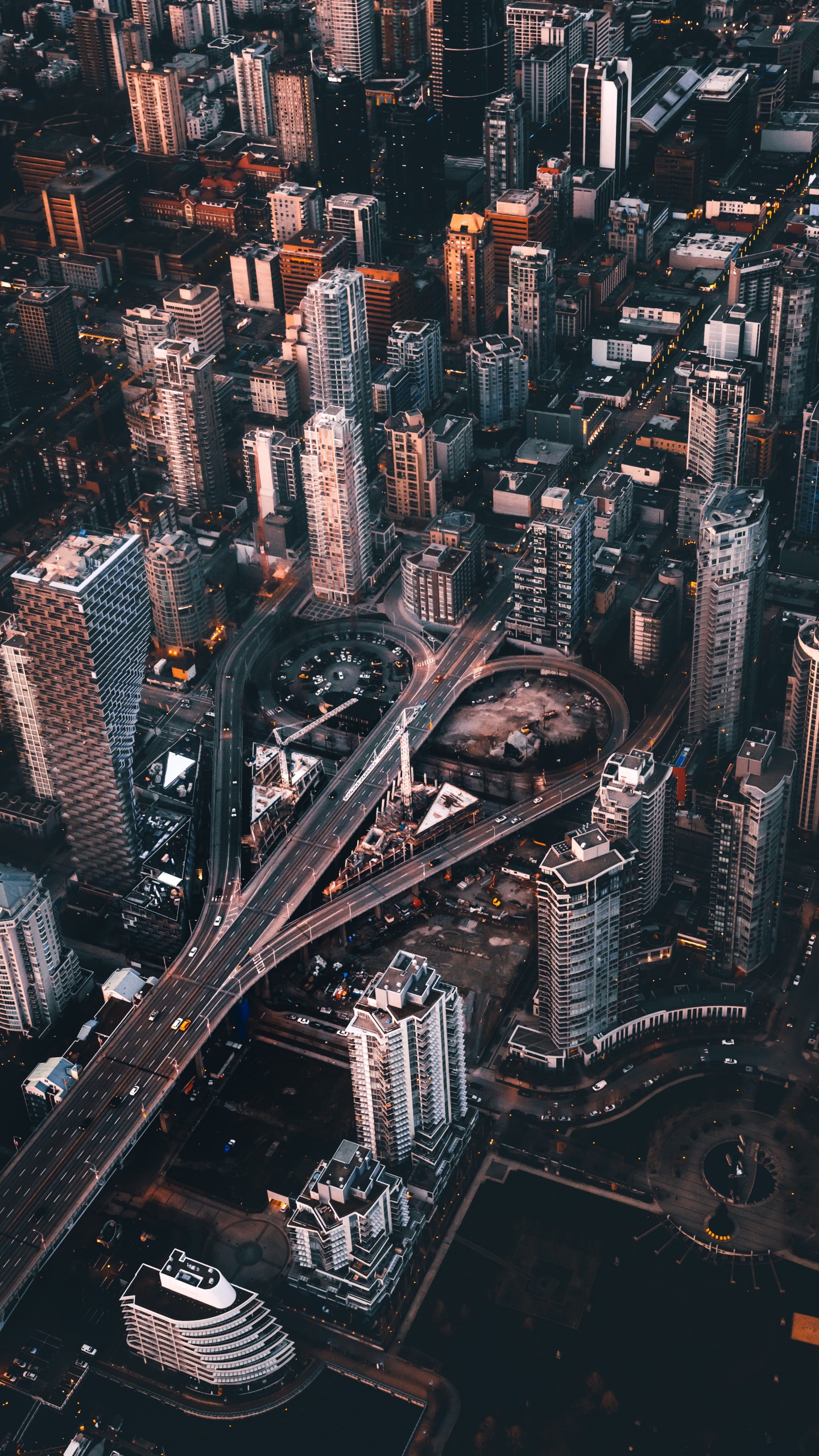 大都会, 城市景观, 城市, 人类住区, 鸟瞰图 壁纸 1440x2560 允许