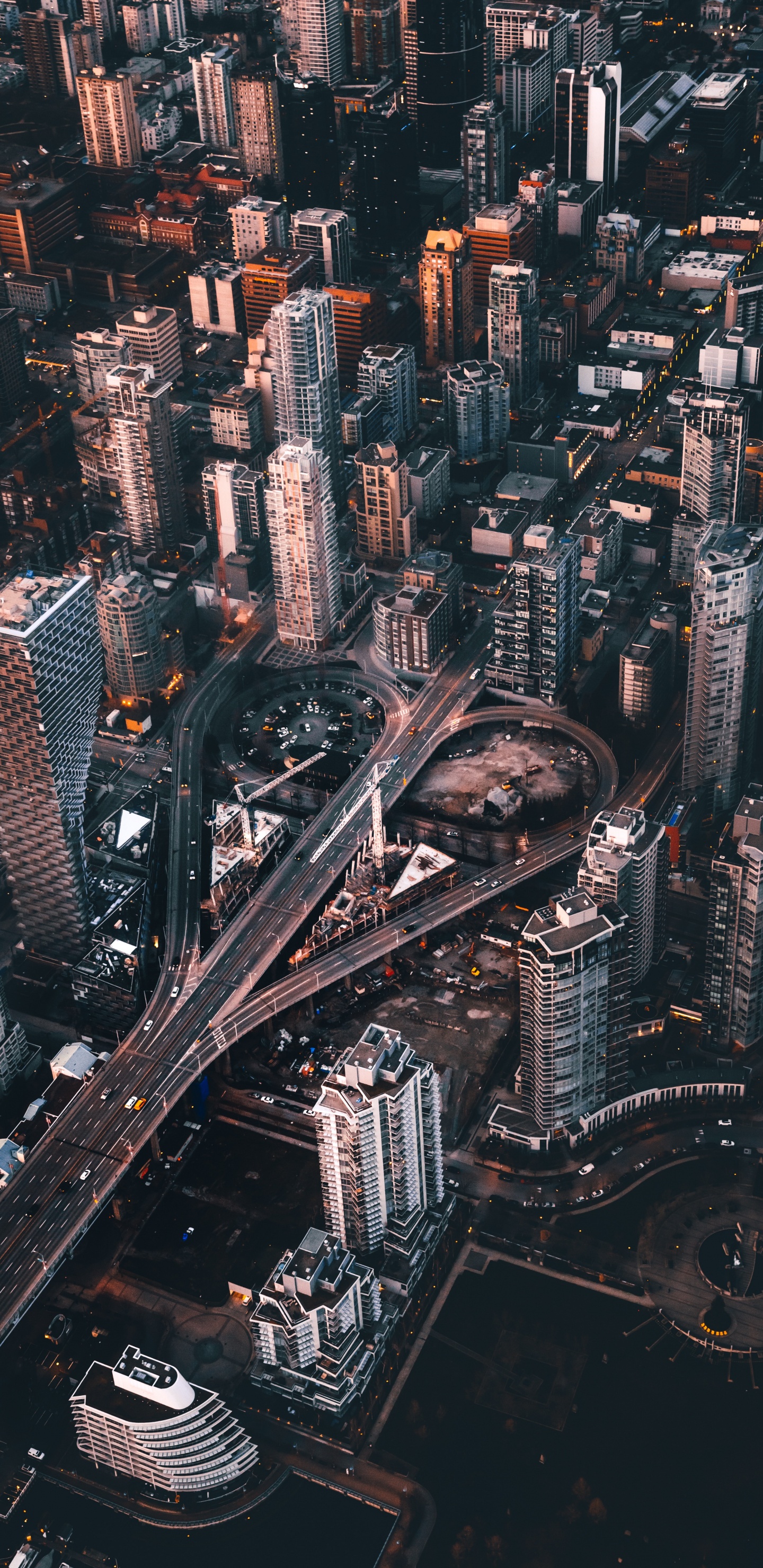 大都会, 城市景观, 城市, 人类住区, 鸟瞰图 壁纸 1440x2960 允许