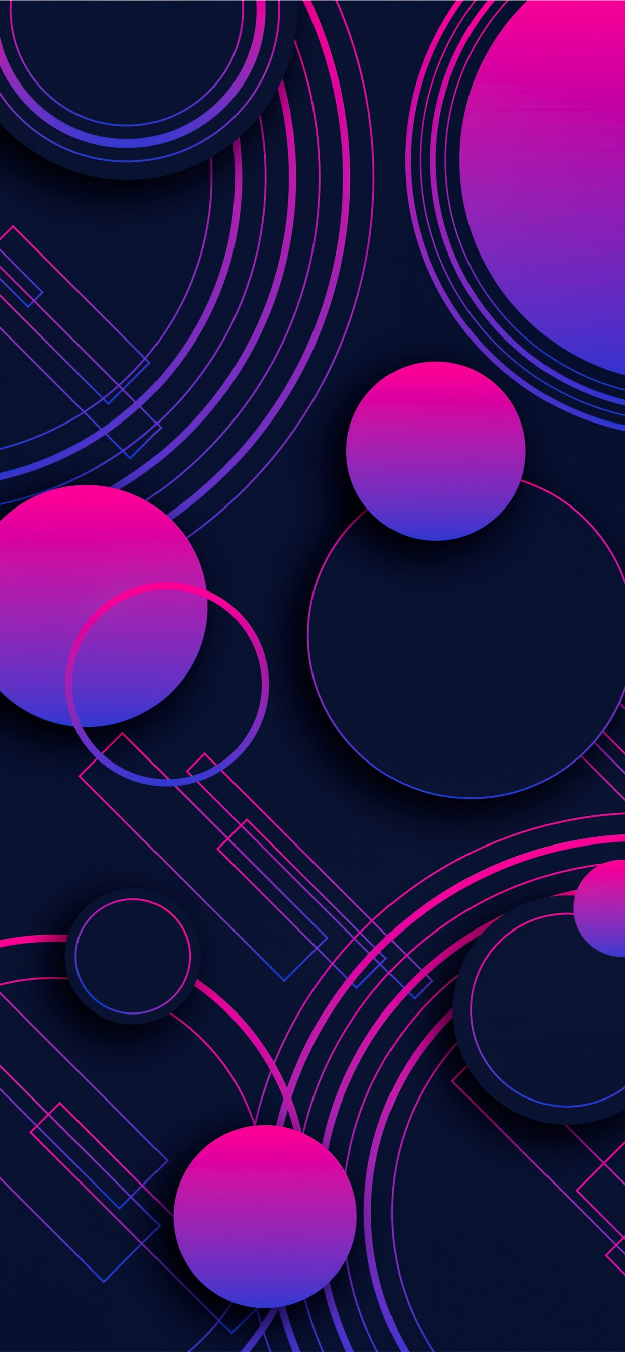 la Pureté de la Couleur, Purple, Lumière, Azure, Violette. Wallpaper in 1242x2688 Resolution