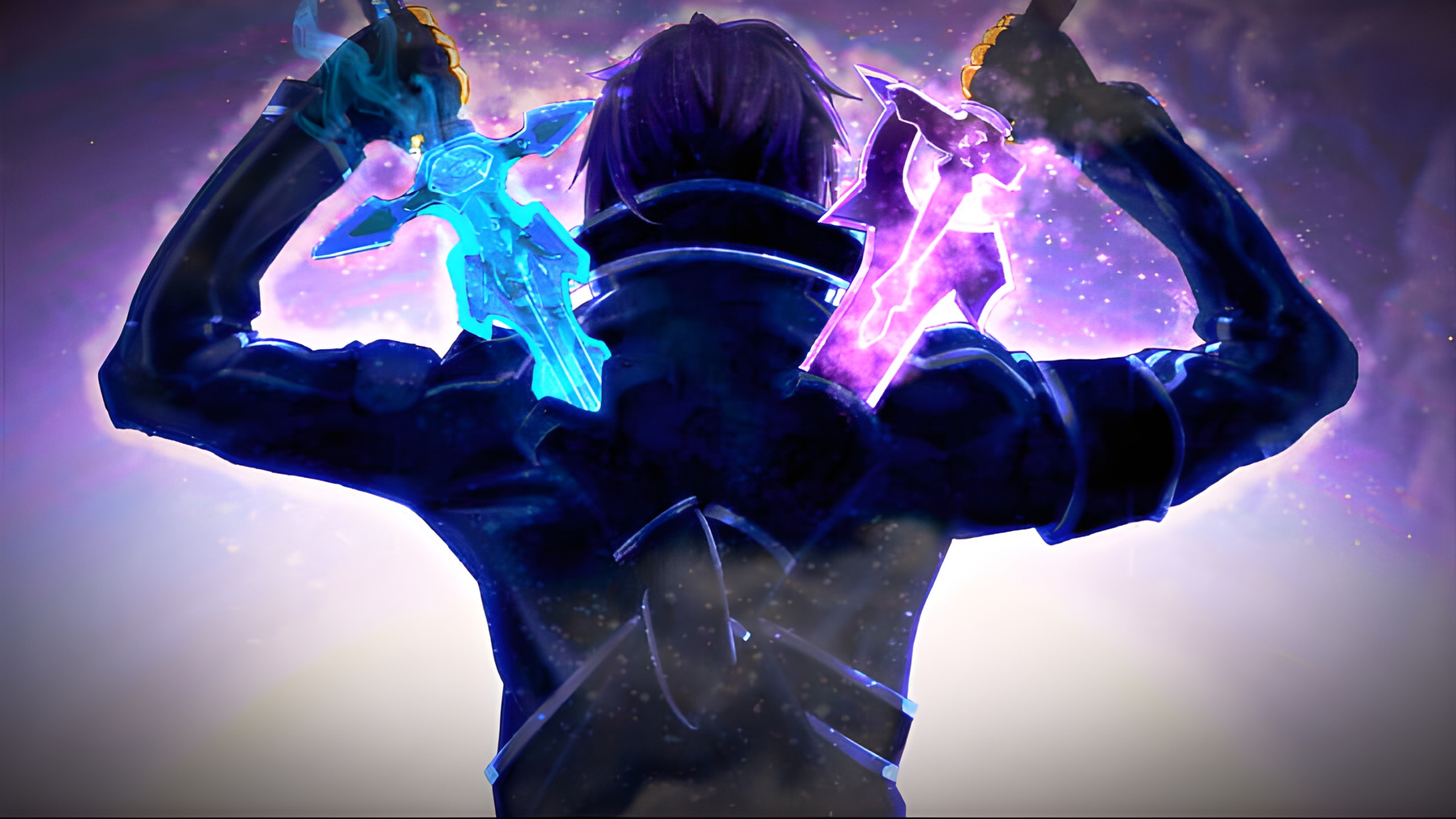 Kirito-Fonds Von Cran, Kirito, Asuna, Visual Arts, Kunst. Wallpaper in 2560x1440 Resolution