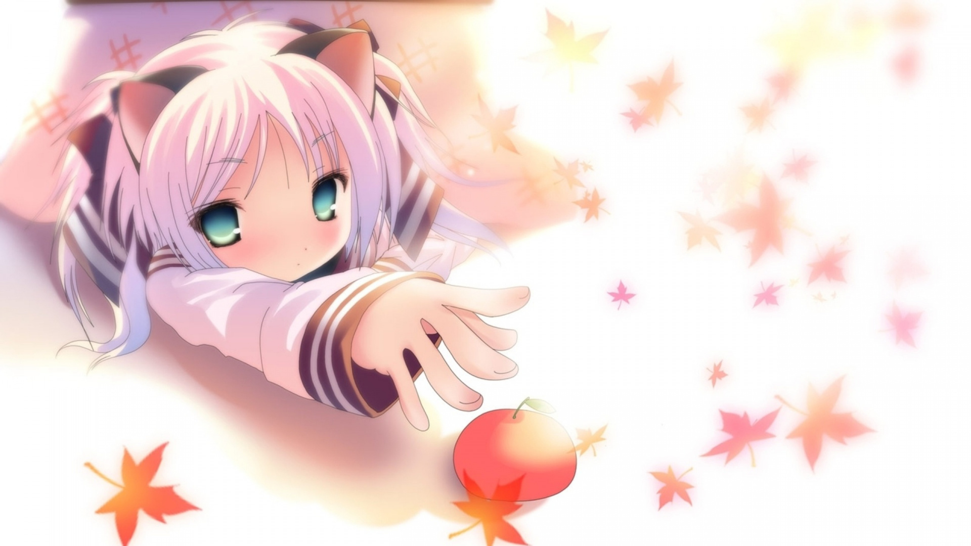 Blue Haired Girl Anime Character. Wallpaper in 1920x1080 Resolution