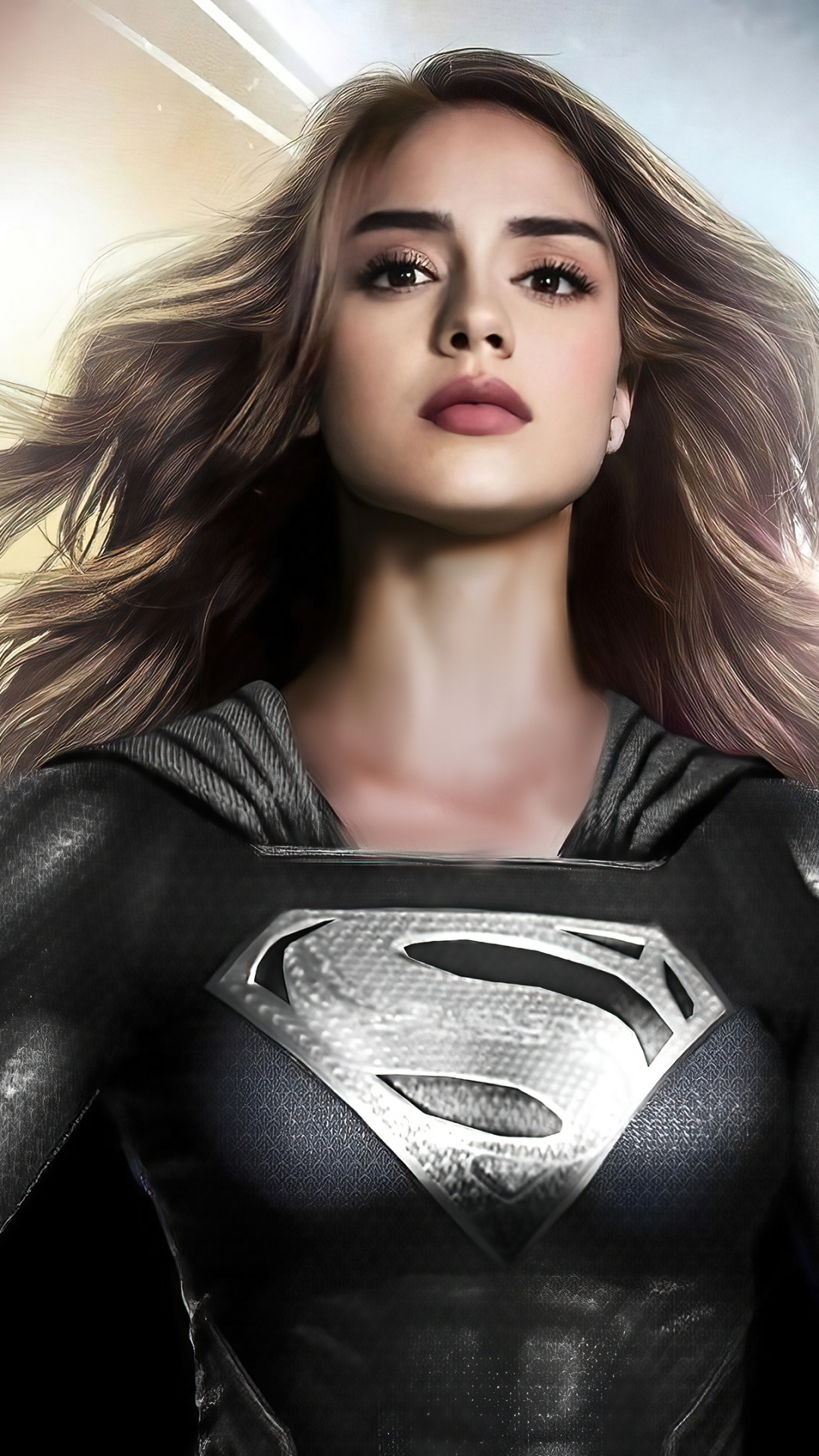 Sasha Calle Supergirl, Sasha Straße, Supergirl, Superman, Kunst. Wallpaper in 1080x1920 Resolution