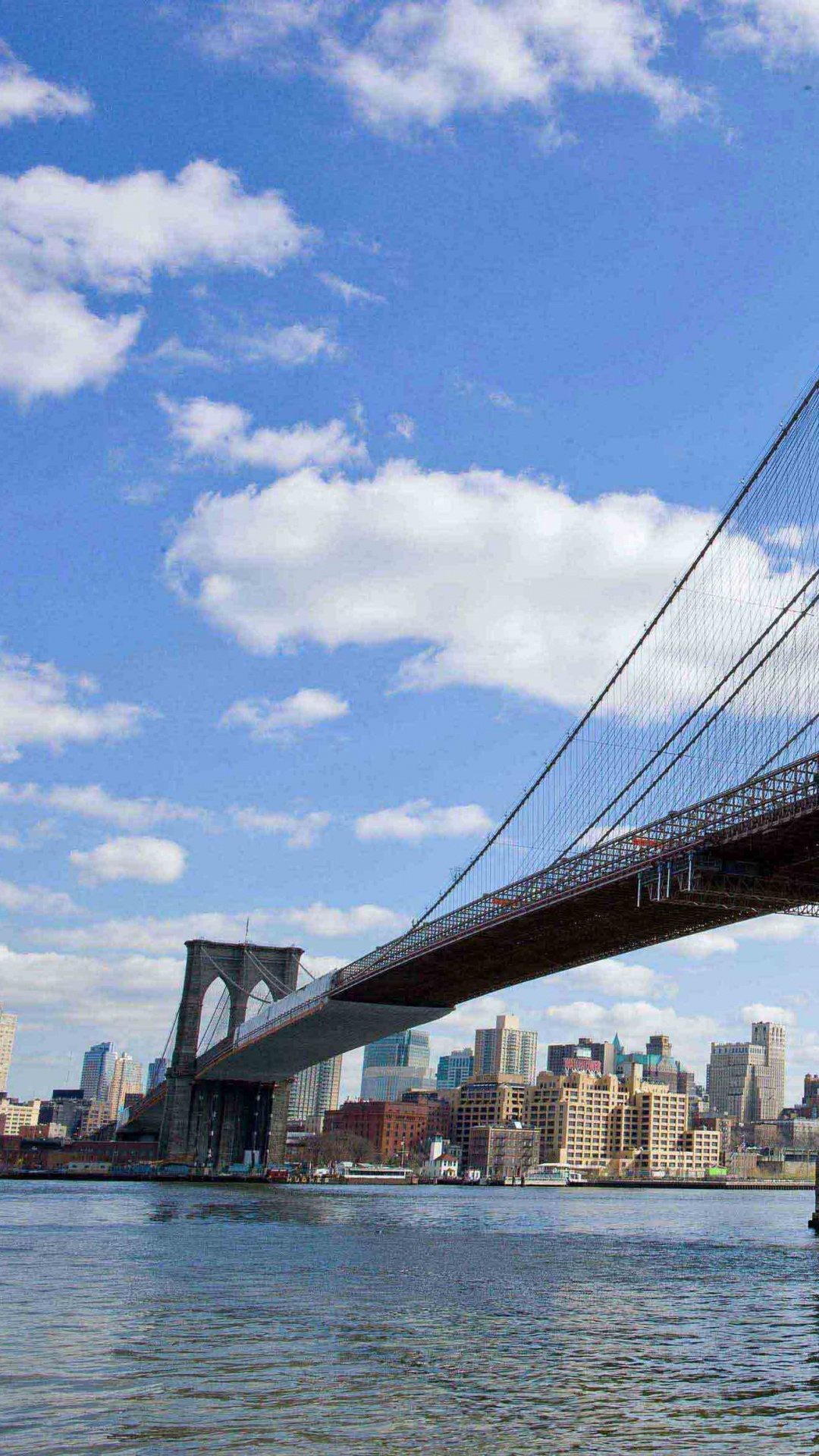 Puente Marrón Bajo un Cielo Azul Durante el Día. Wallpaper in 1080x1920 Resolution