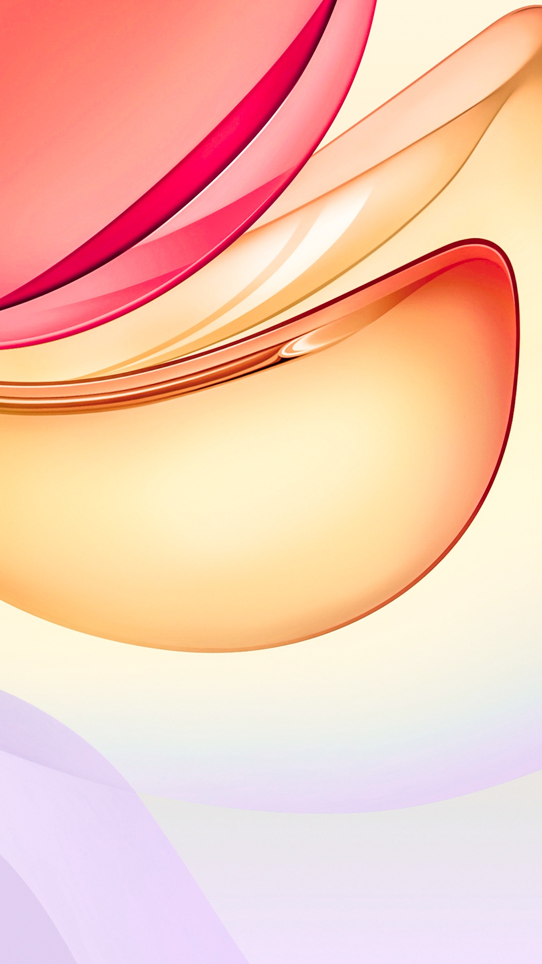 Orange, Line, Tints and Shades, Art, Magenta. Wallpaper in 1080x1920 Resolution