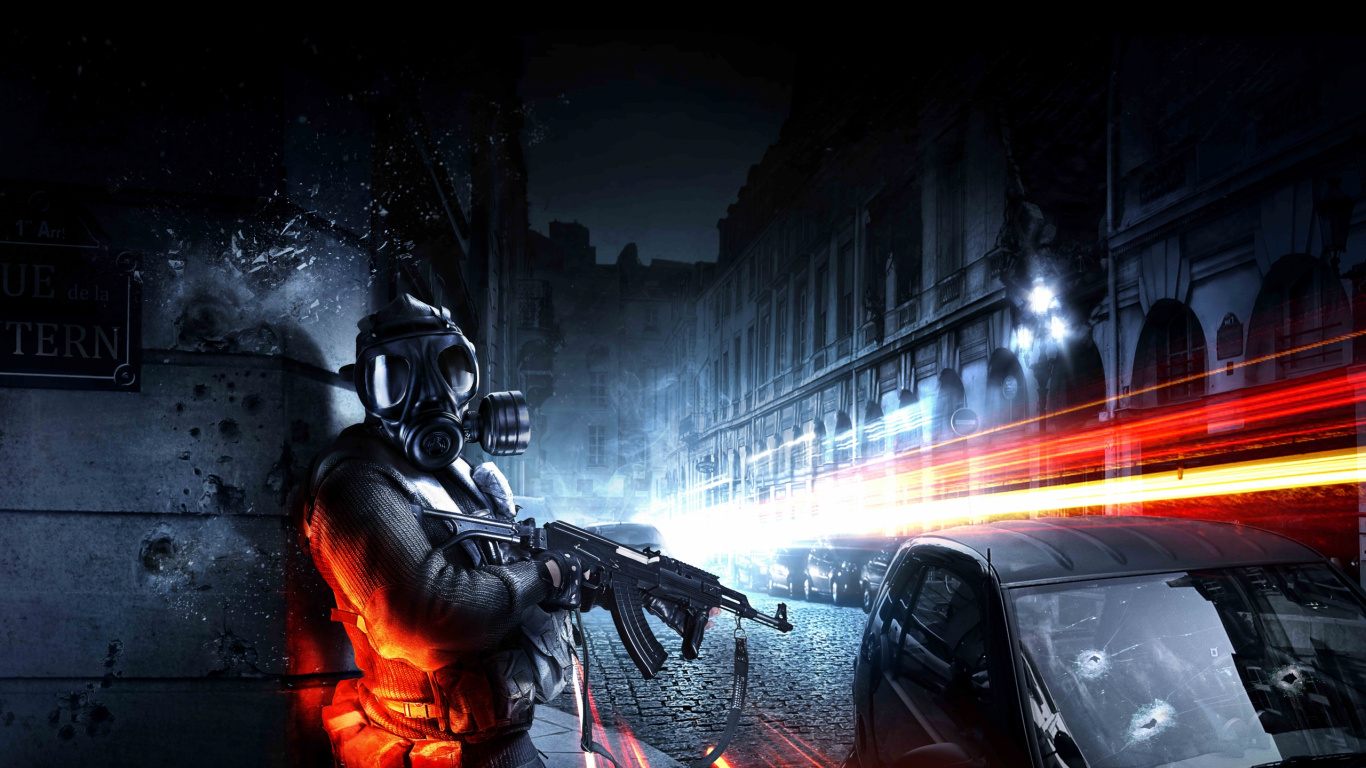 pc Game, Shooter Game, Games, Darkness, Digital Compositing. Wallpaper in 1366x768 Resolution