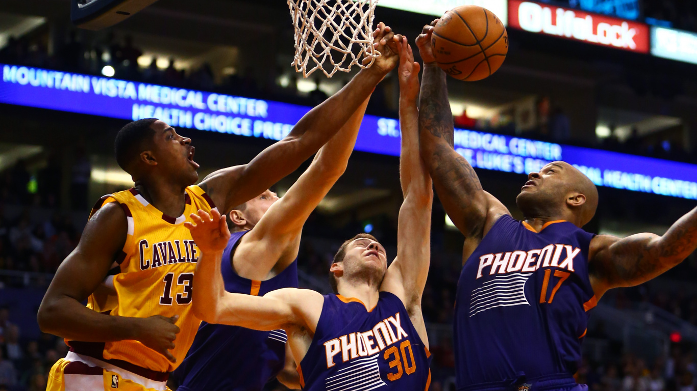 Nba的, 洛杉矶湖人, 篮球, 篮球的动作, 篮球运动员 壁纸 1366x768 允许