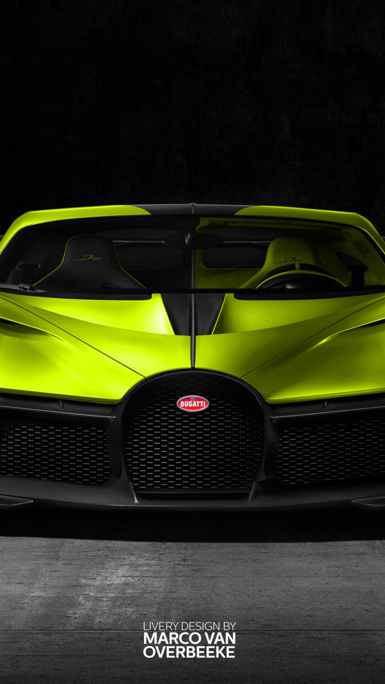 Lamborghini Aventador Jaune Dans Une Pièce Sombre. Wallpaper in 750x1334 Resolution