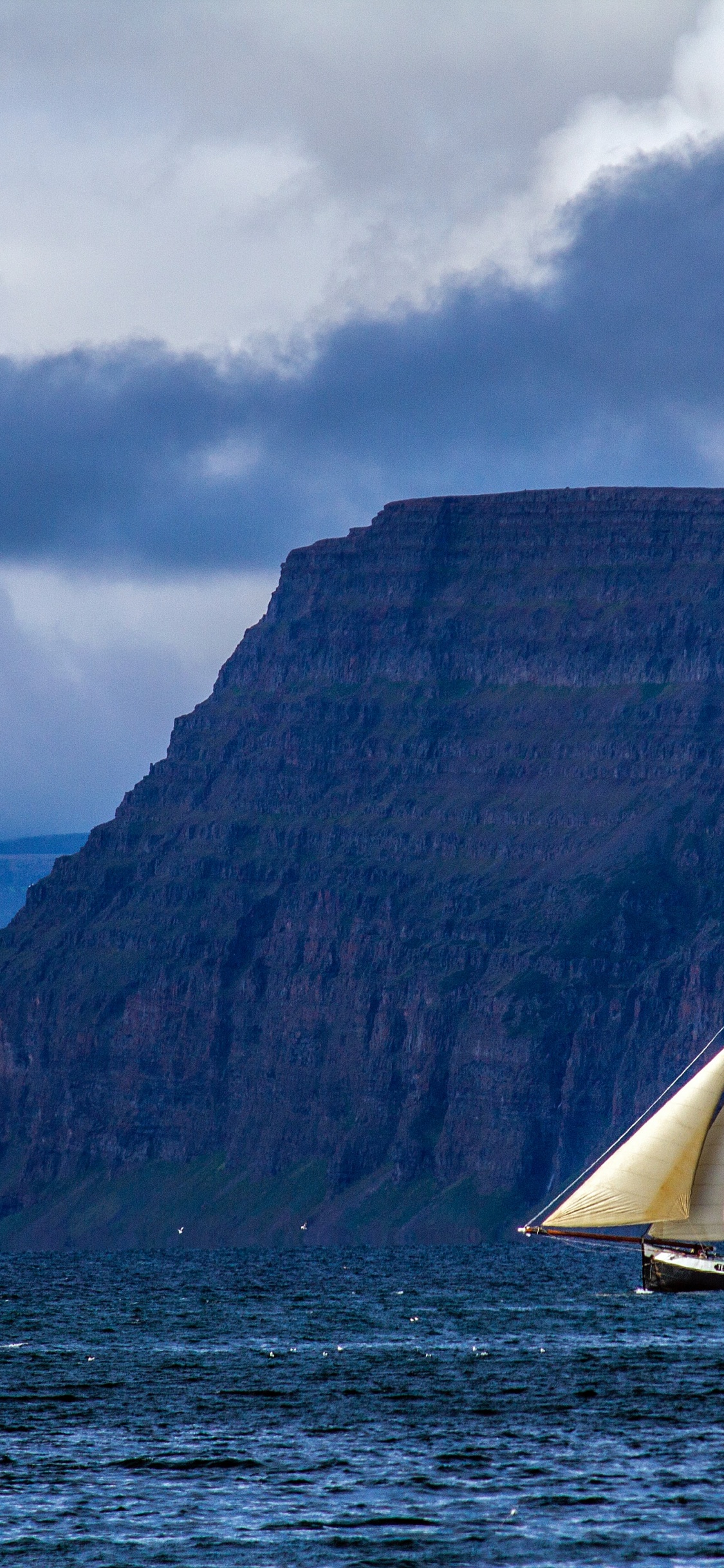 大海, 船只, 桅杆 壁纸 1125x2436 允许