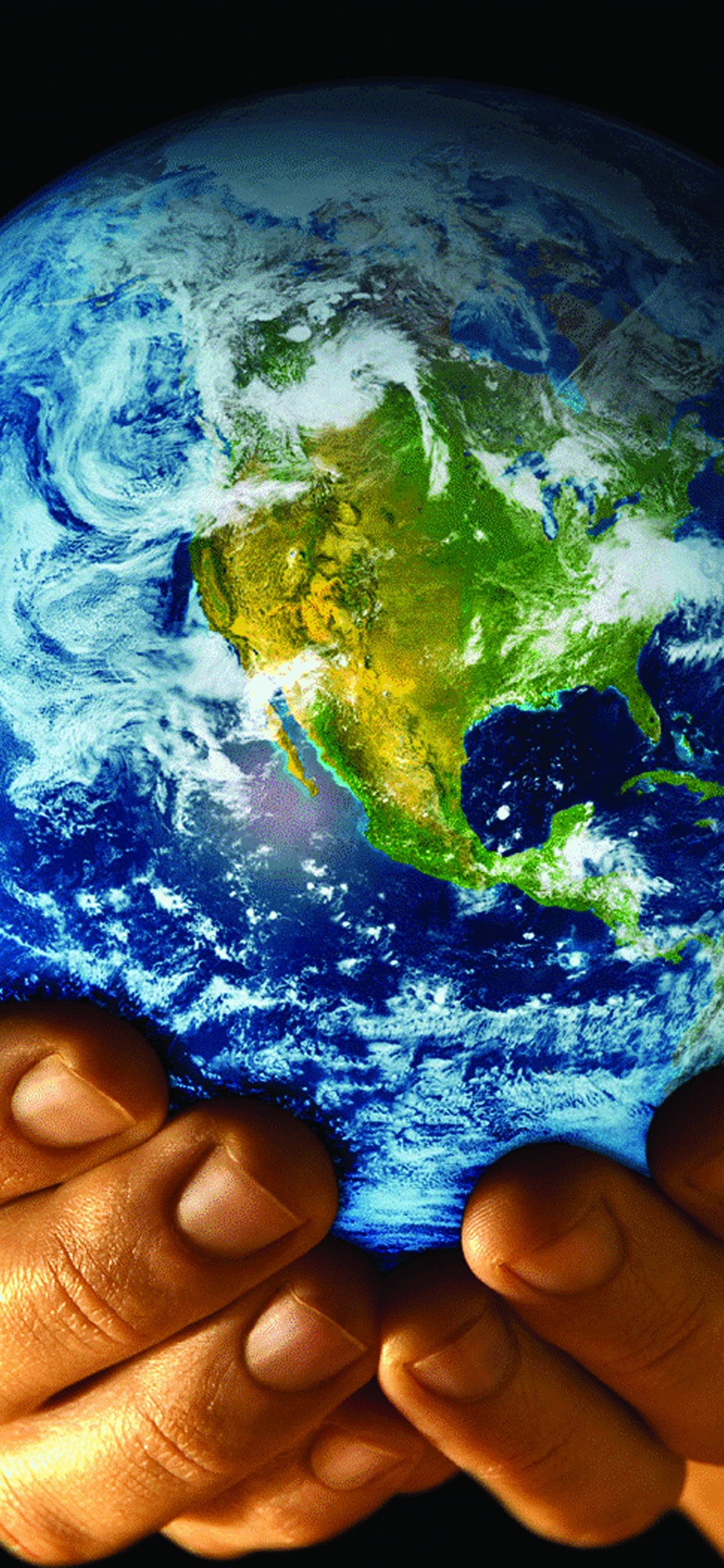 Earth, Planet, World, Globe, Hand. Wallpaper in 1242x2688 Resolution