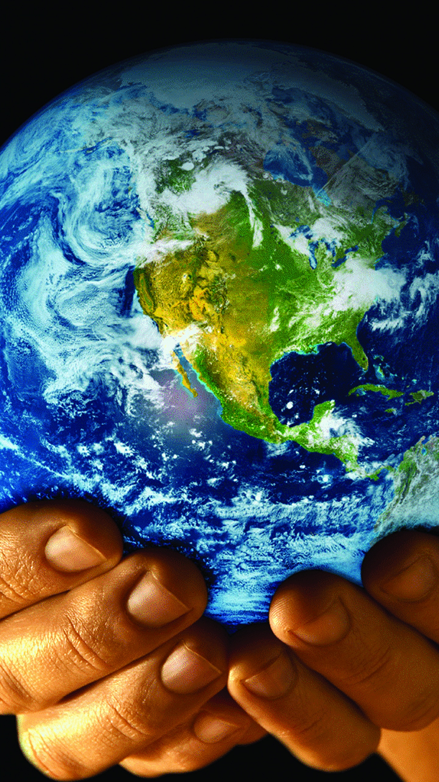 Terre, Planète, Globe, Main, Objet Astronomique. Wallpaper in 1440x2560 Resolution