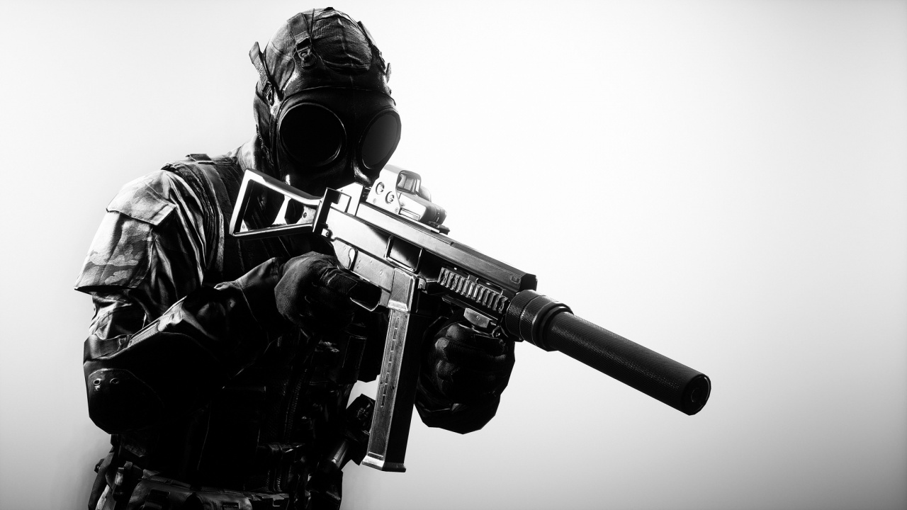 Feuerwaffe, Soldat, Swat, Uniform, Design. Wallpaper in 1280x720 Resolution