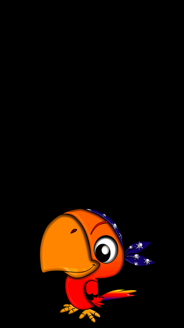 Orange and Black Round Plastic Toy. Wallpaper in 750x1334 Resolution