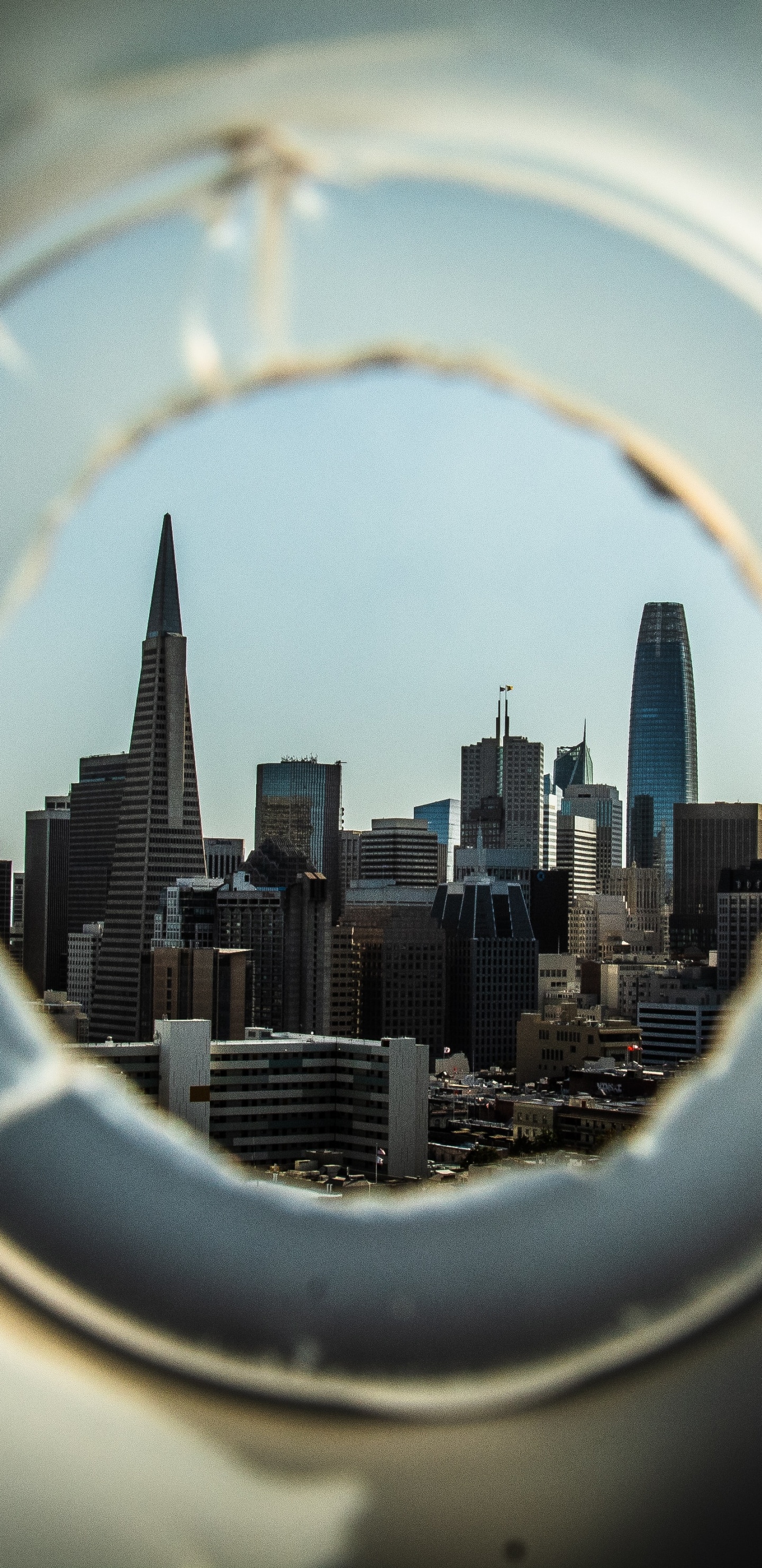 Hochhäuser Unter Blauem Himmel Tagsüber. Wallpaper in 1440x2960 Resolution