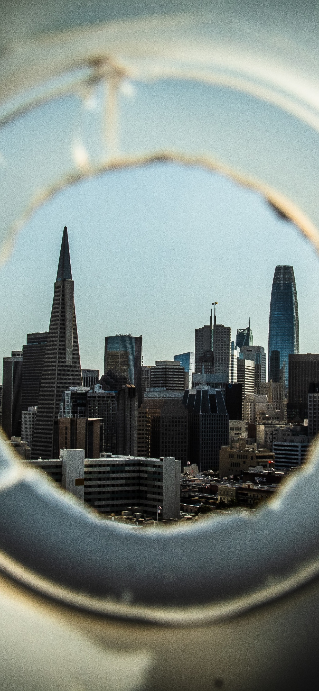 Edificios de Gran Altura Bajo un Cielo Azul Durante el Día. Wallpaper in 1242x2688 Resolution
