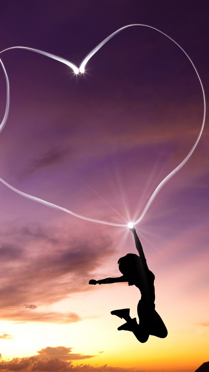 Amour, Cœur, Atmosphère, Amusement, le Jour de Valentines. Wallpaper in 720x1280 Resolution