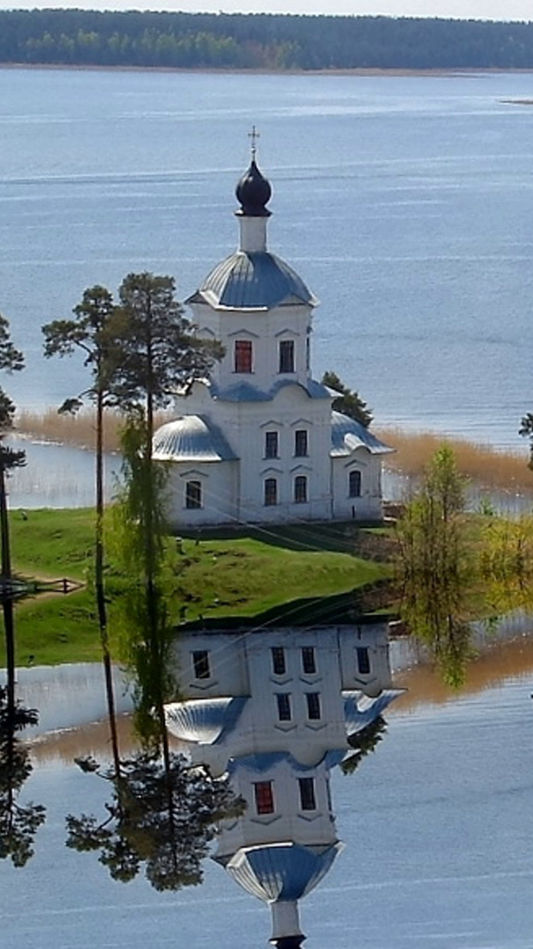 贝加尔湖, 反射, 娱乐, 天空, 海岸 壁纸 750x1334 允许