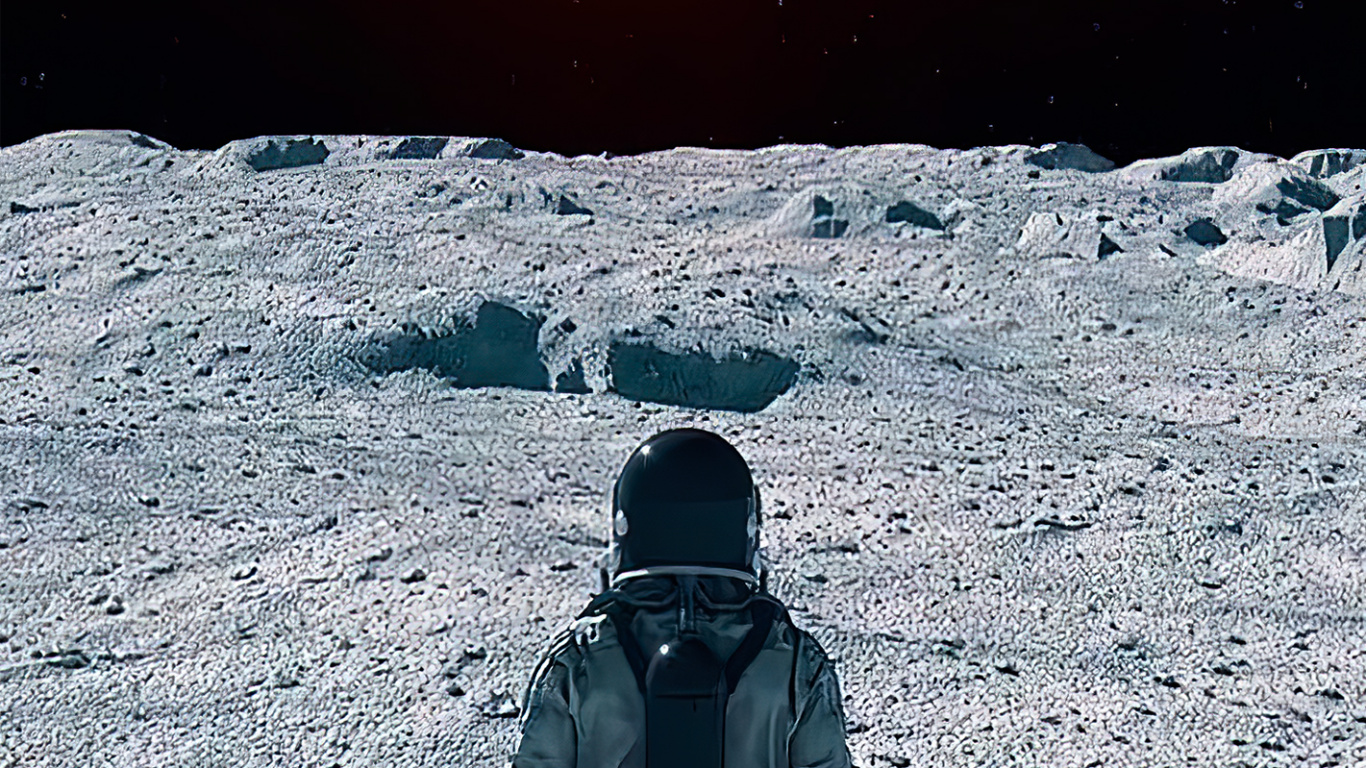 Mond-Lava-Ozeane, Erde, Mond, Soundcloud, Planet. Wallpaper in 1366x768 Resolution